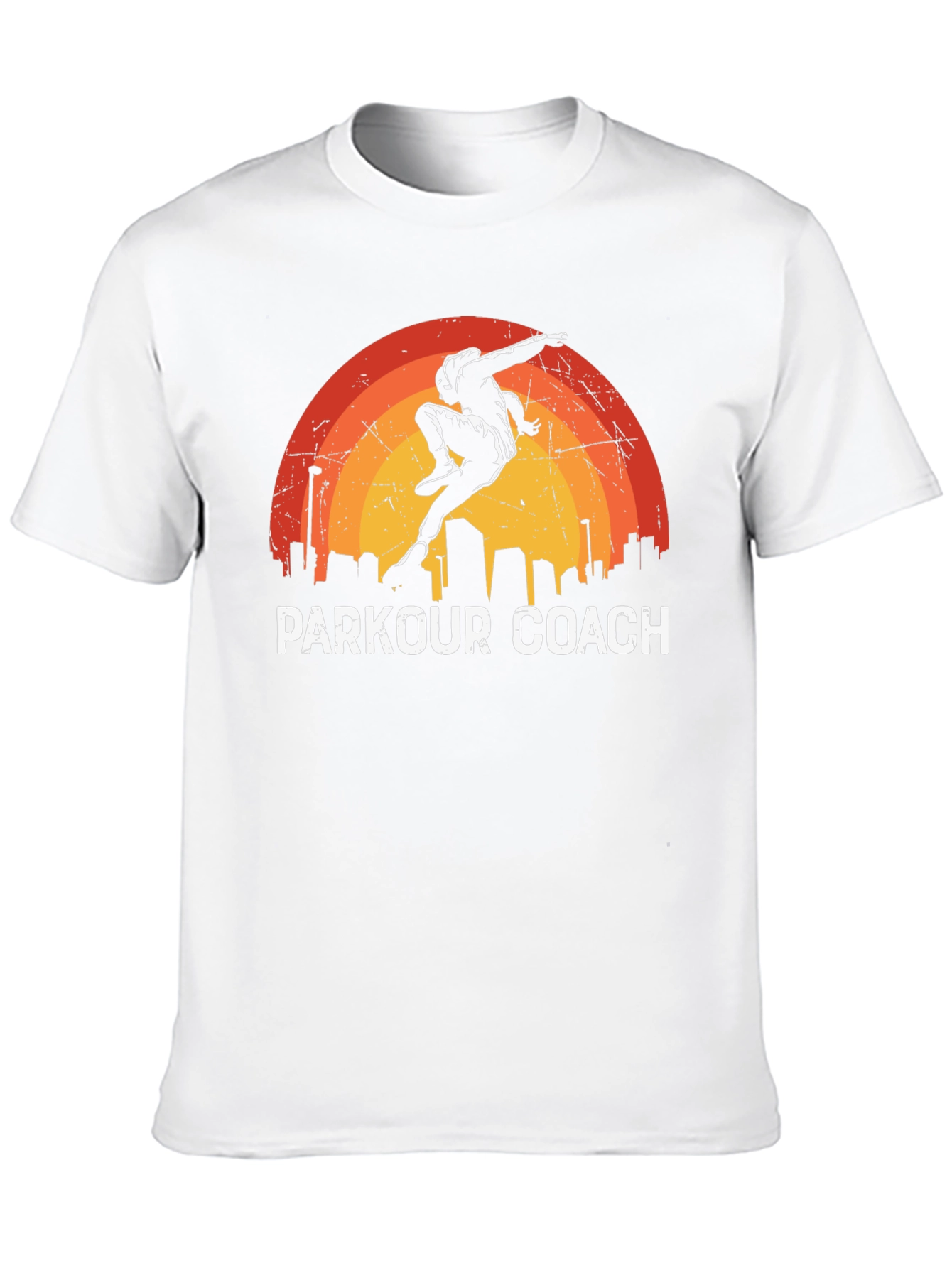 Parkour Coach Graphic T-Shirt Urban Style