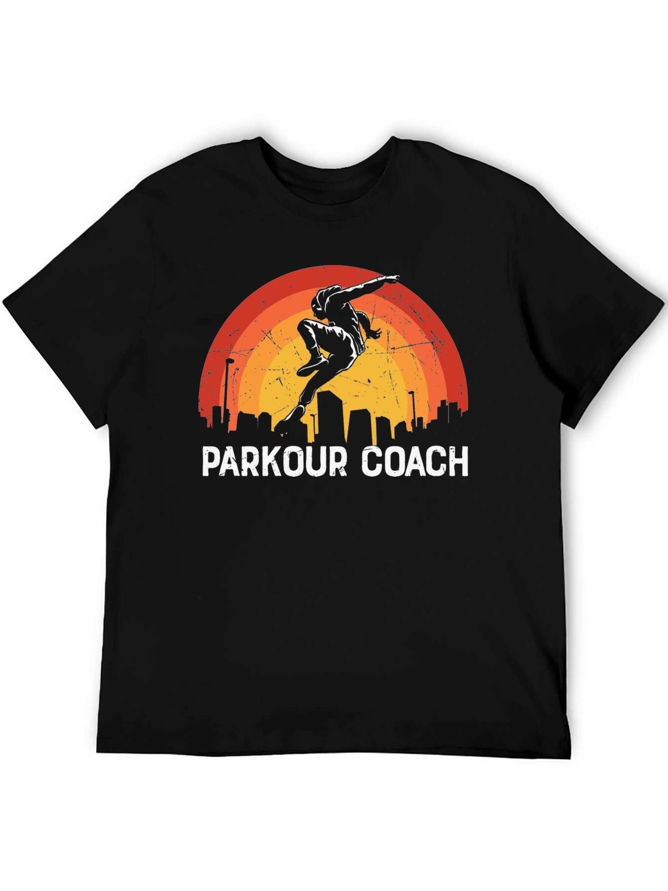 Parkour Coach Graphic T-Shirt Urban Style
