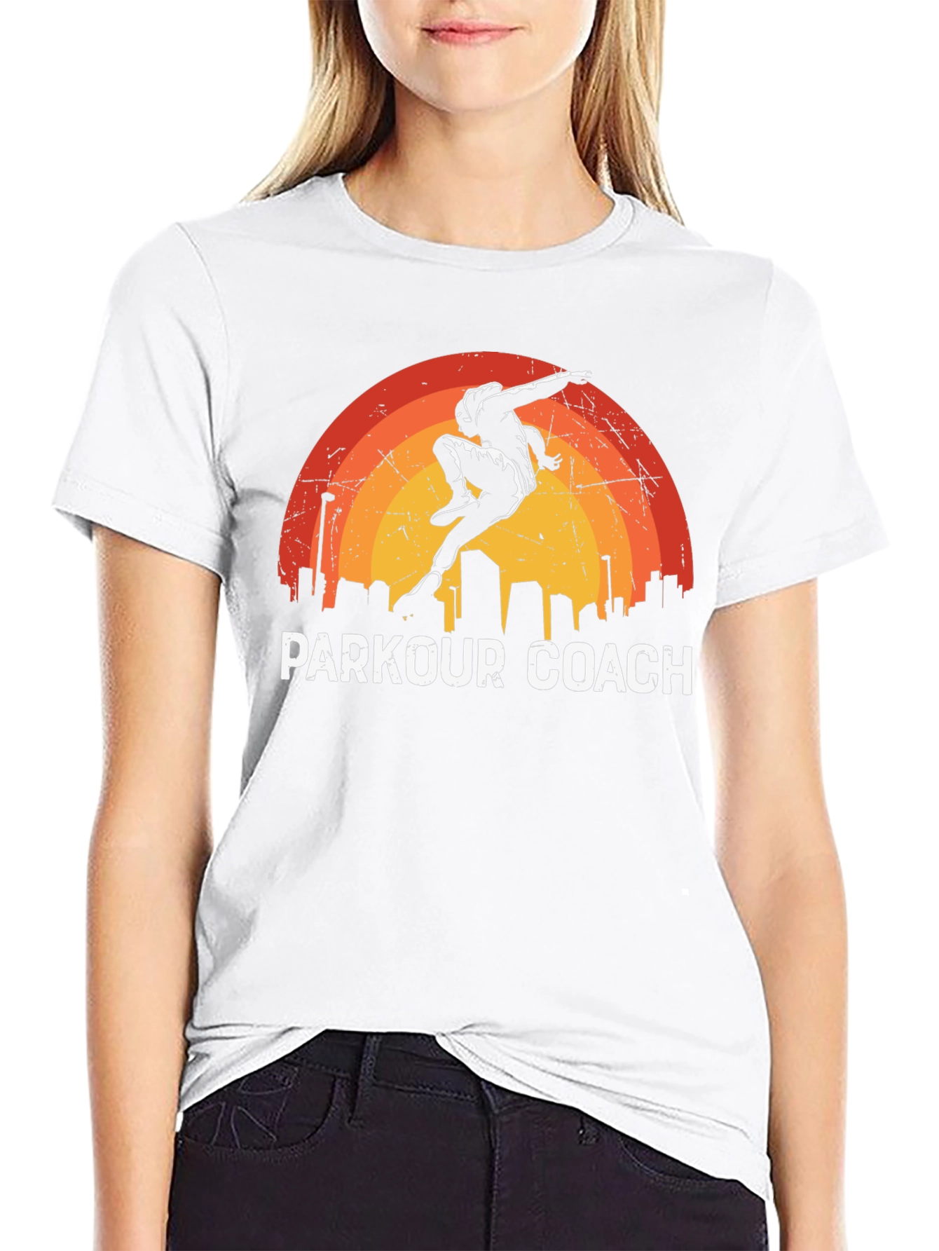 Parkour Coach Graphic T-Shirt Urban Style