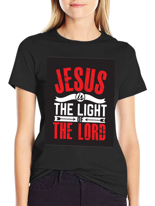 Jesus is the Light Graphic Tee - Christian Apparel