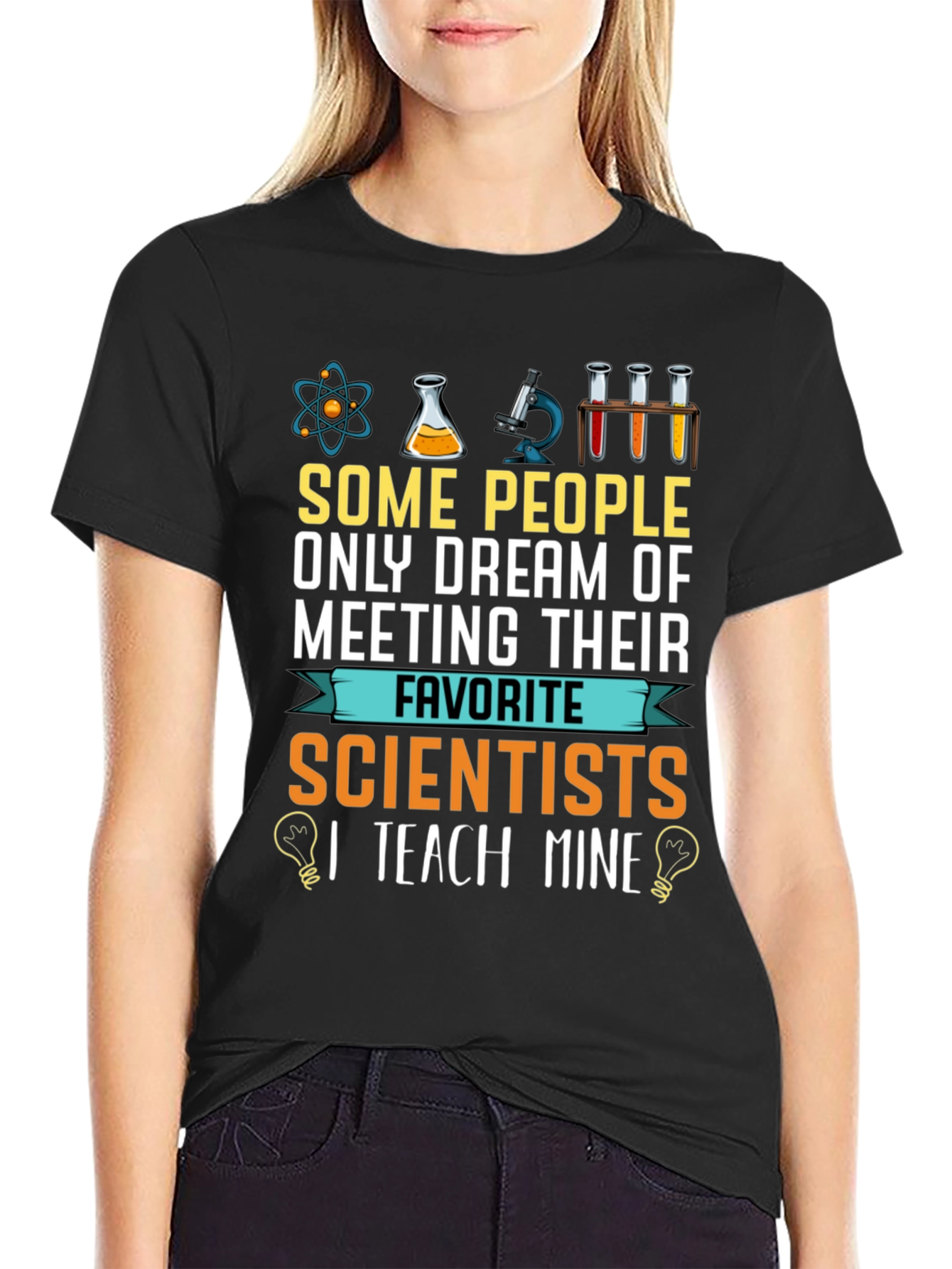 Scientist Teacher Graphic T-Shirt