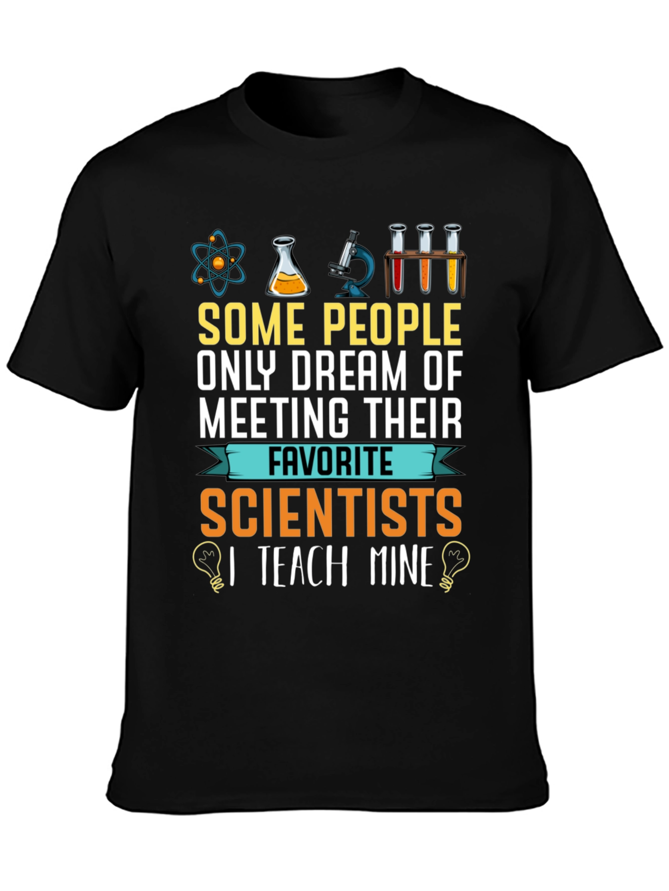 Scientist Teacher Graphic T-Shirt
