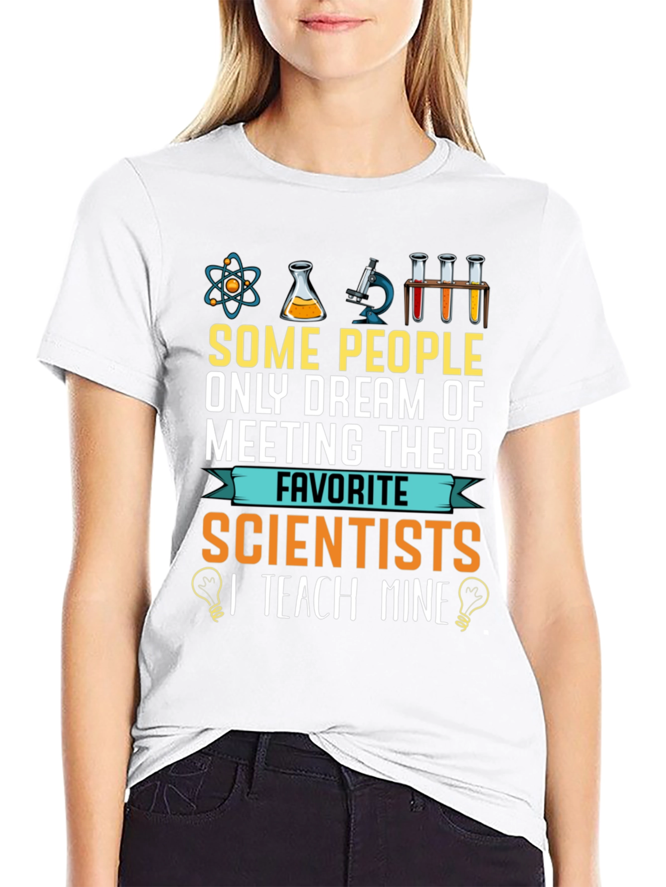 Scientist Teacher Graphic T-Shirt