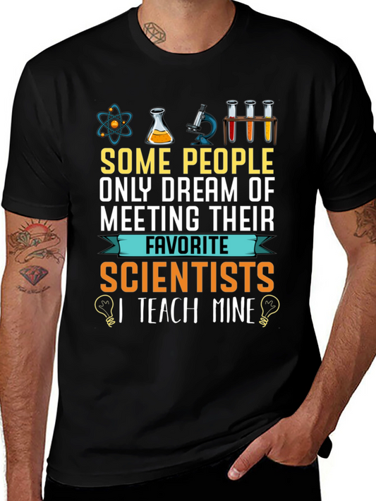Scientist Teacher Graphic T-Shirt