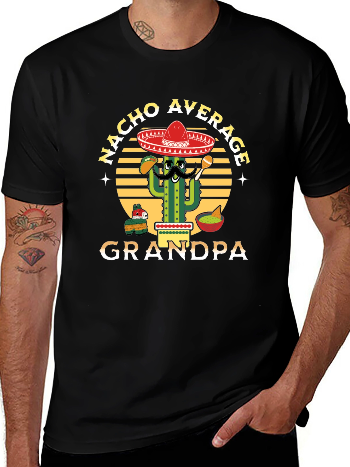 Nacho Average Grandpa T-Shirt