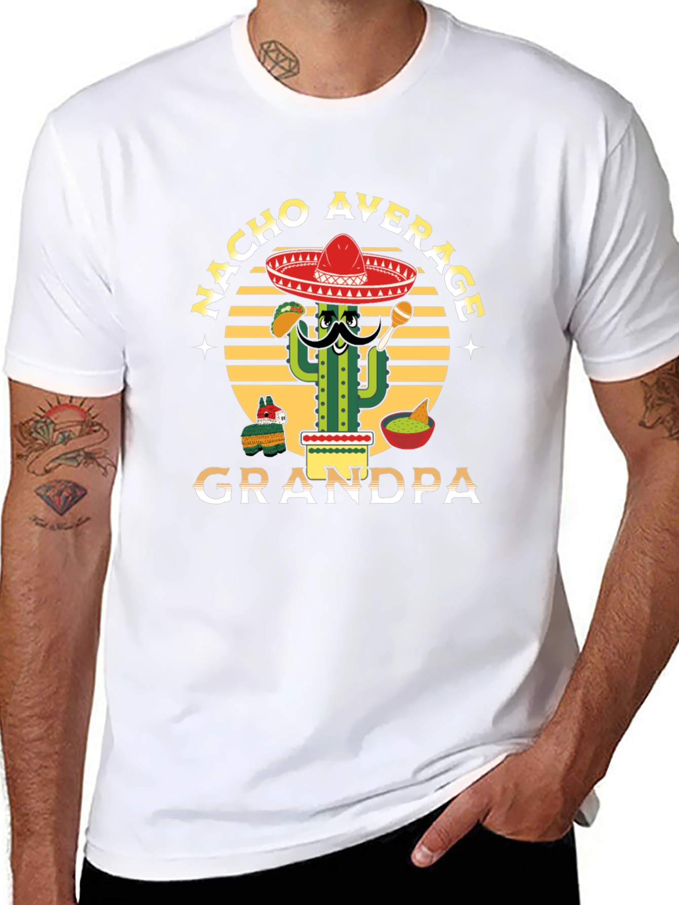 Nacho Average Grandpa T-Shirt