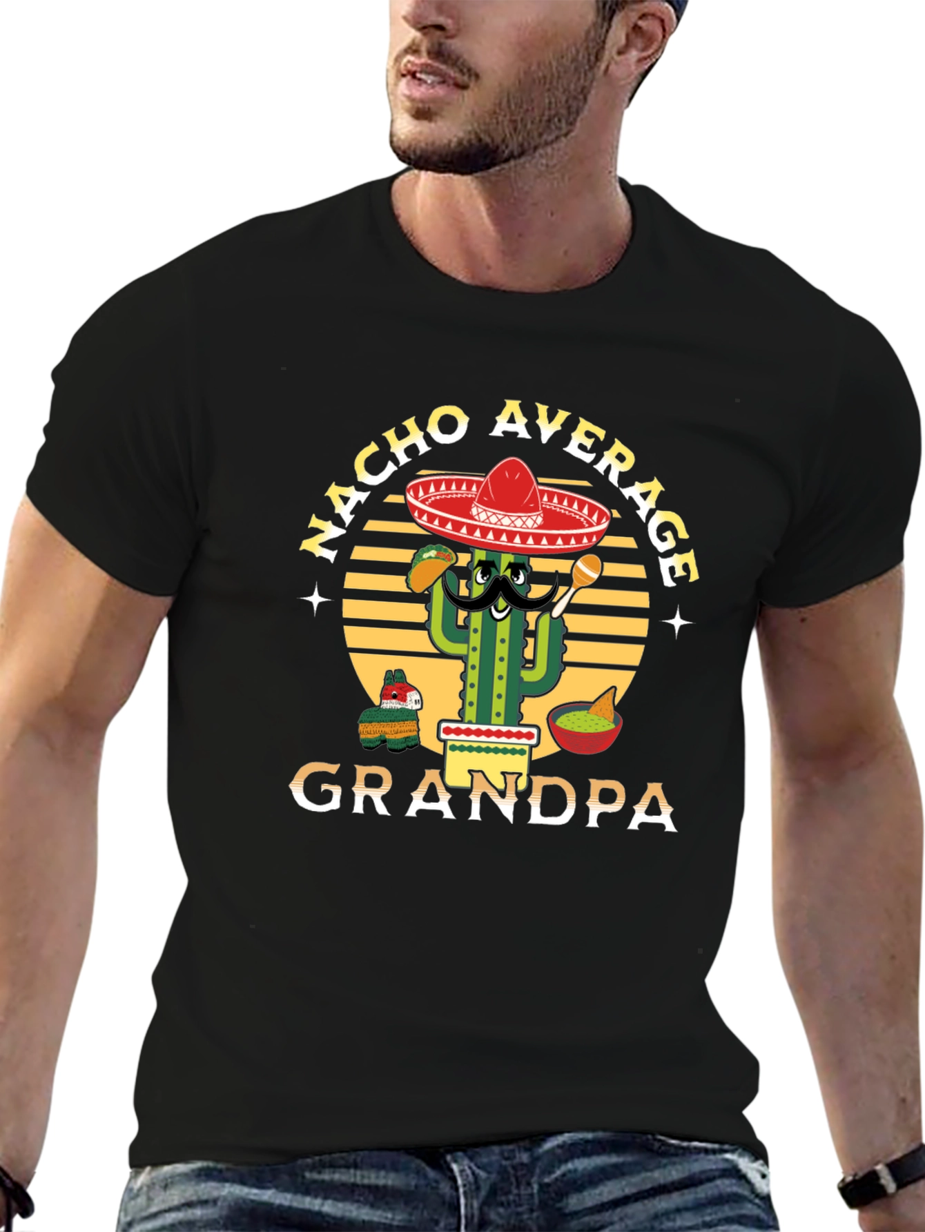 Nacho Average Grandpa T-Shirt