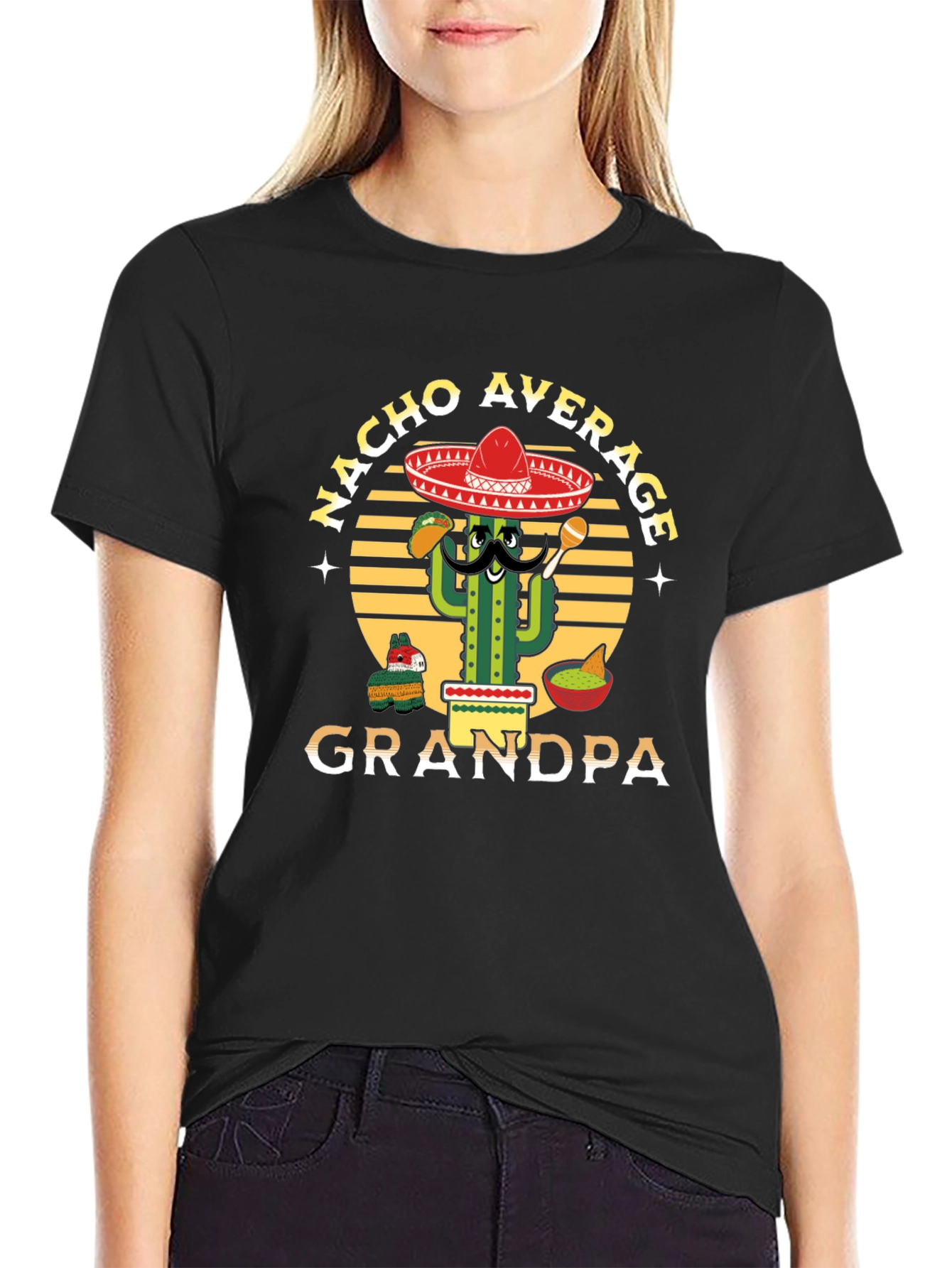 Nacho Average Grandpa T-Shirt