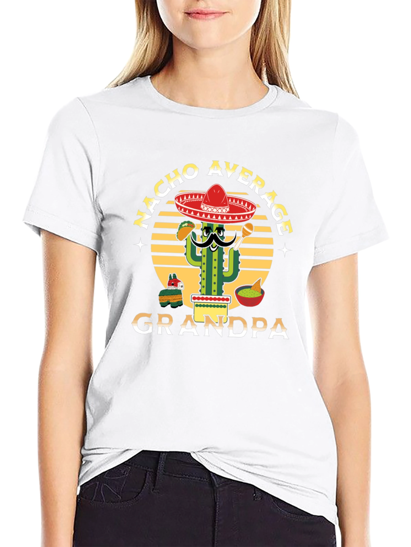 Nacho Average Grandpa T-Shirt