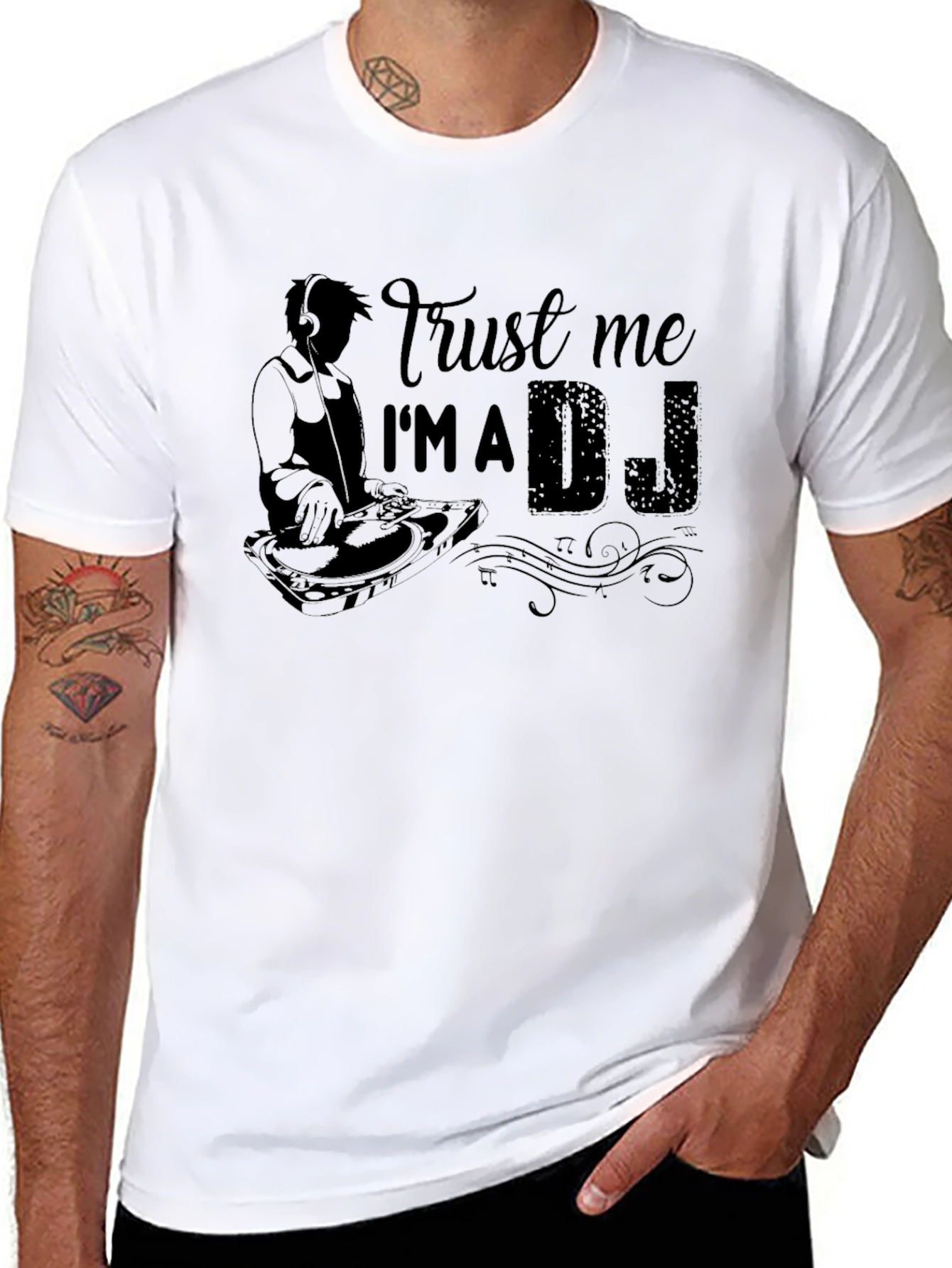 Trust Me Im a DJ Graphic Tee