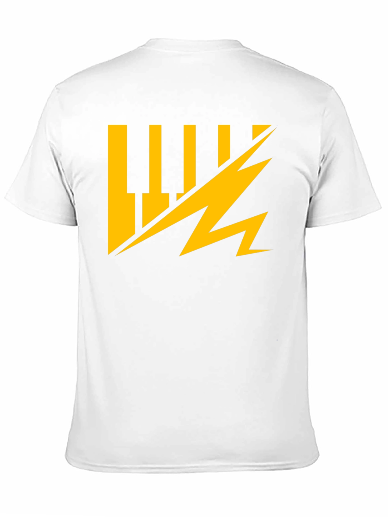 Electric Keys Graphic Tee - Black Cotton Comfort