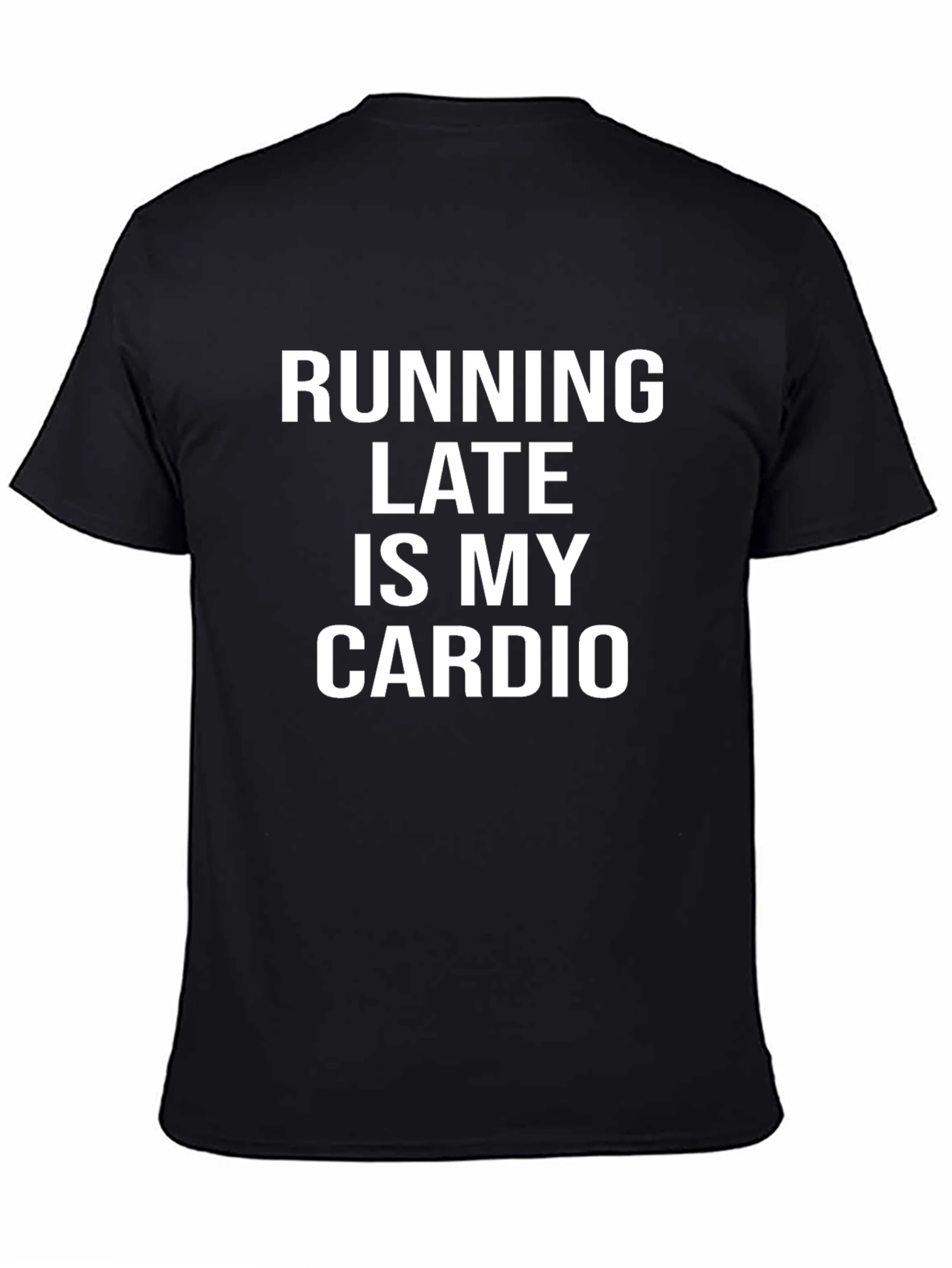 Running Late Cardio Graphic Tee