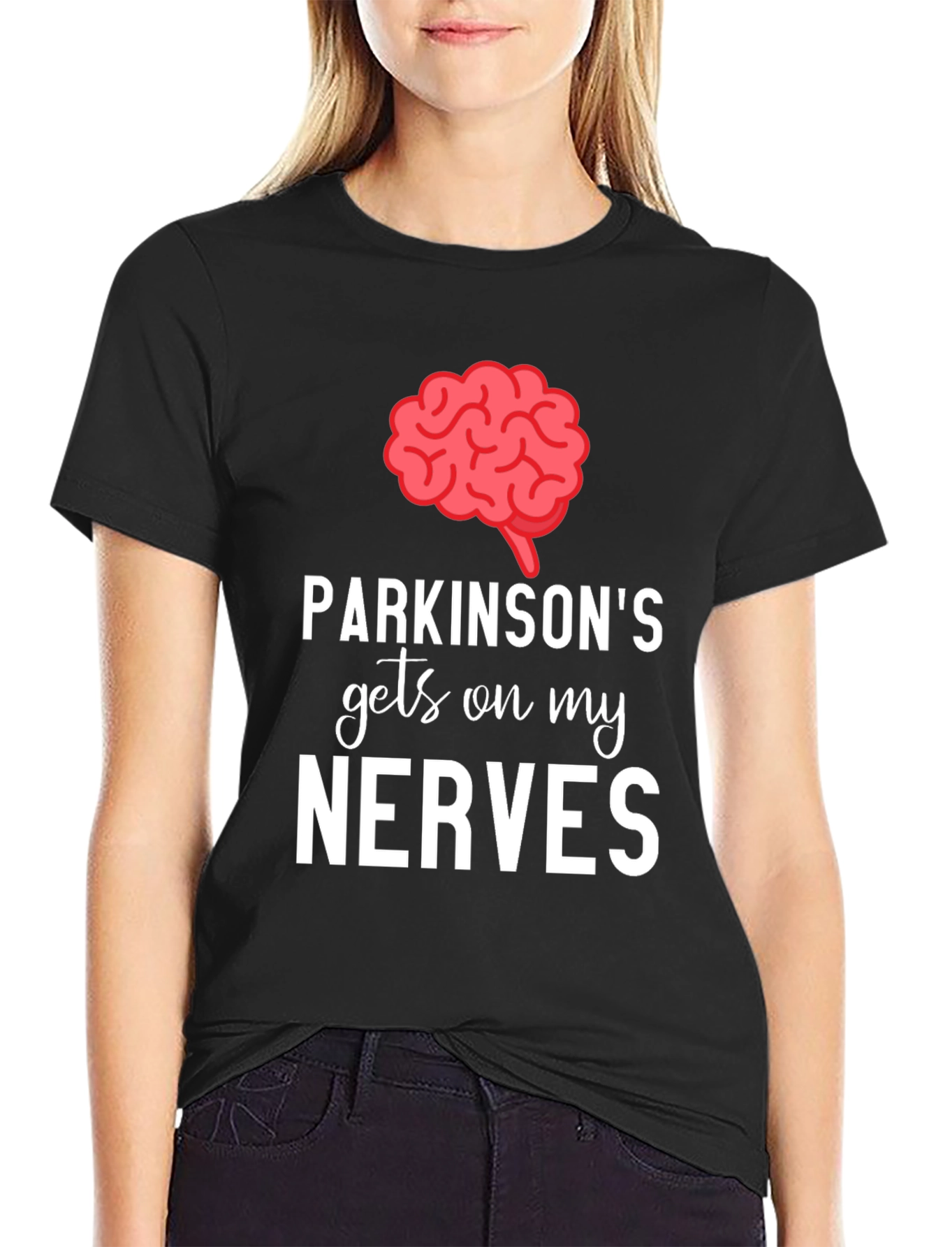 Parkinsons Gets On My Nerves Graphic Tee