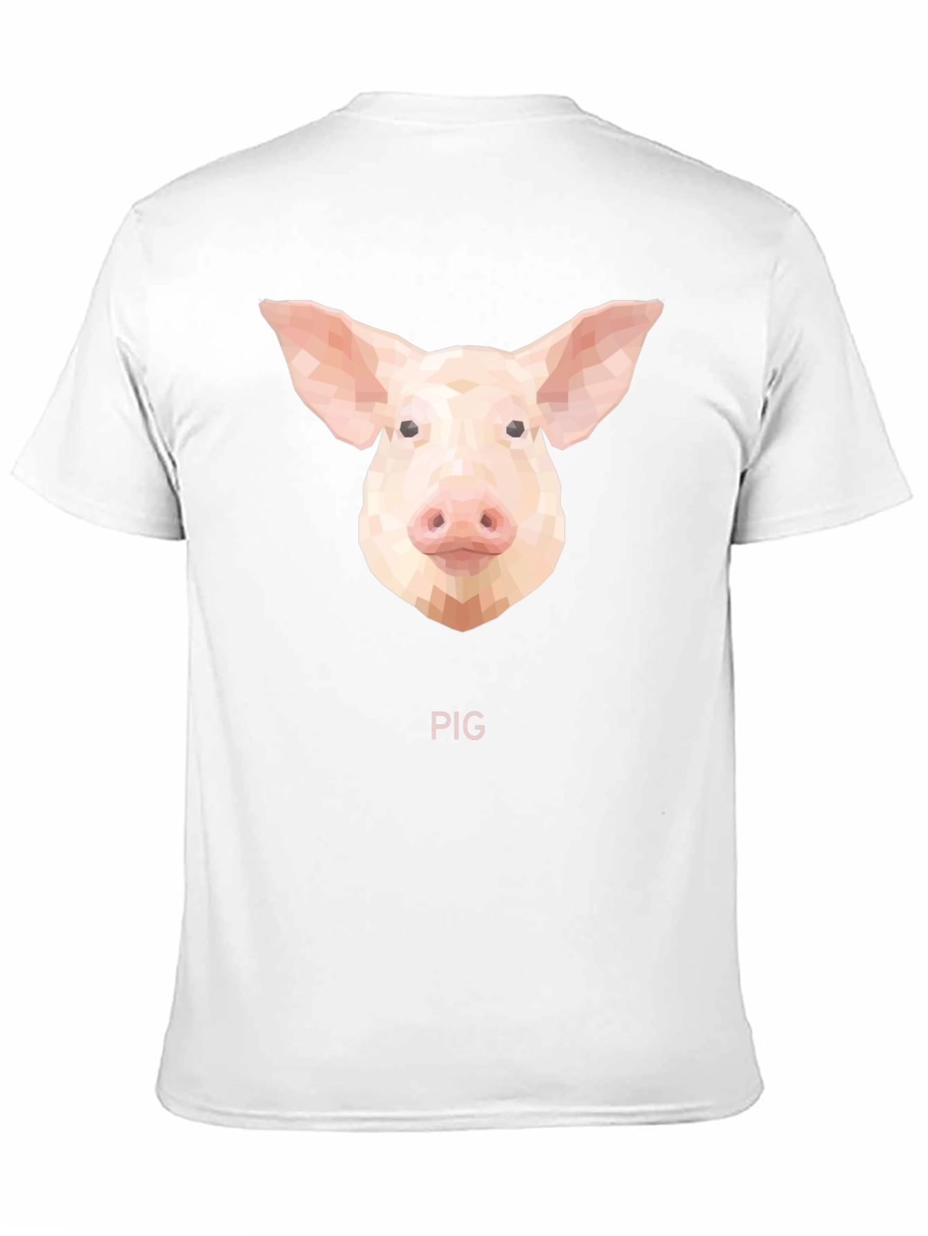 Geometric Pig T-Shirt - Modern Animal Tee