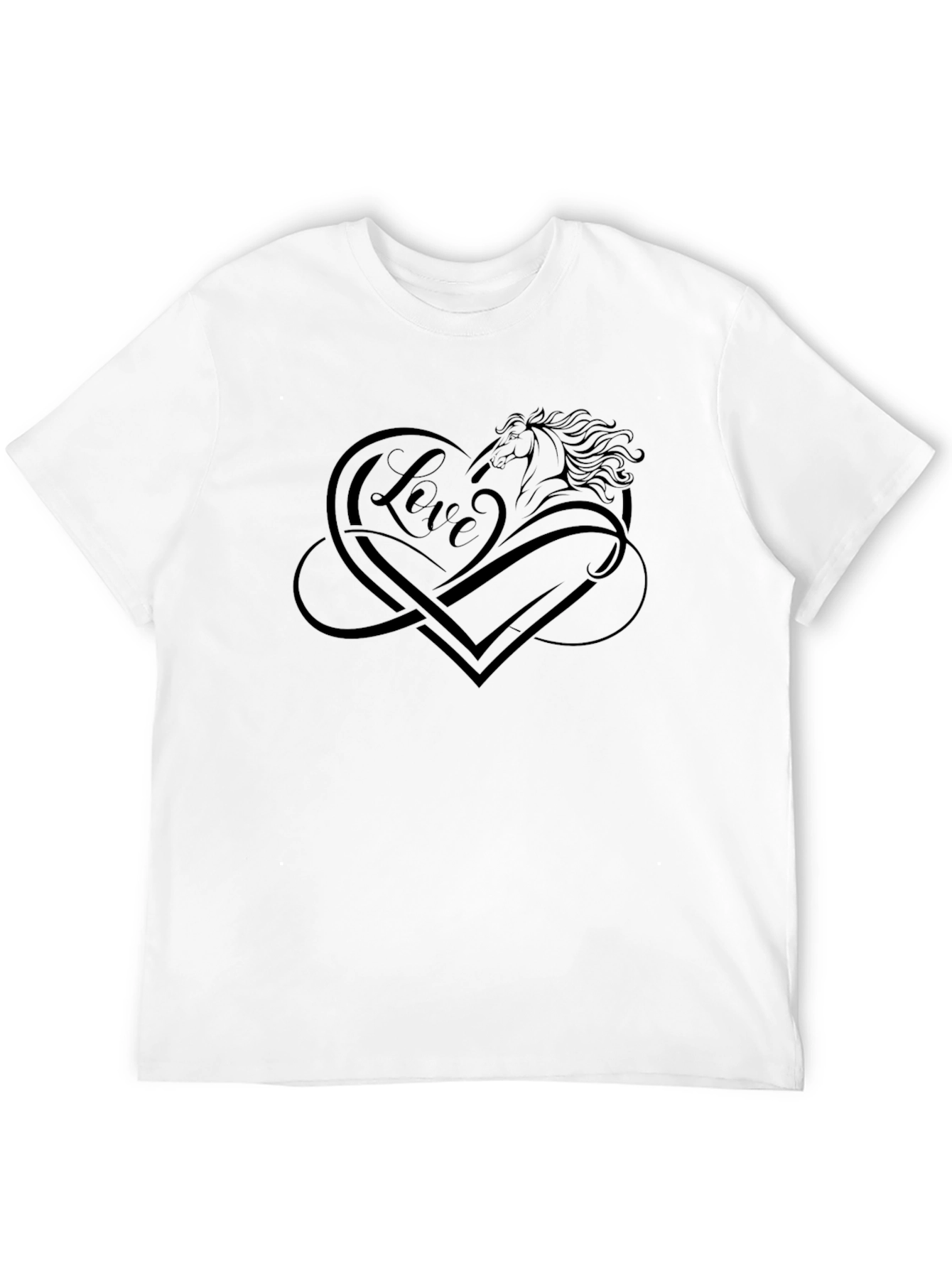 Love Horse Heart T-Shirt
