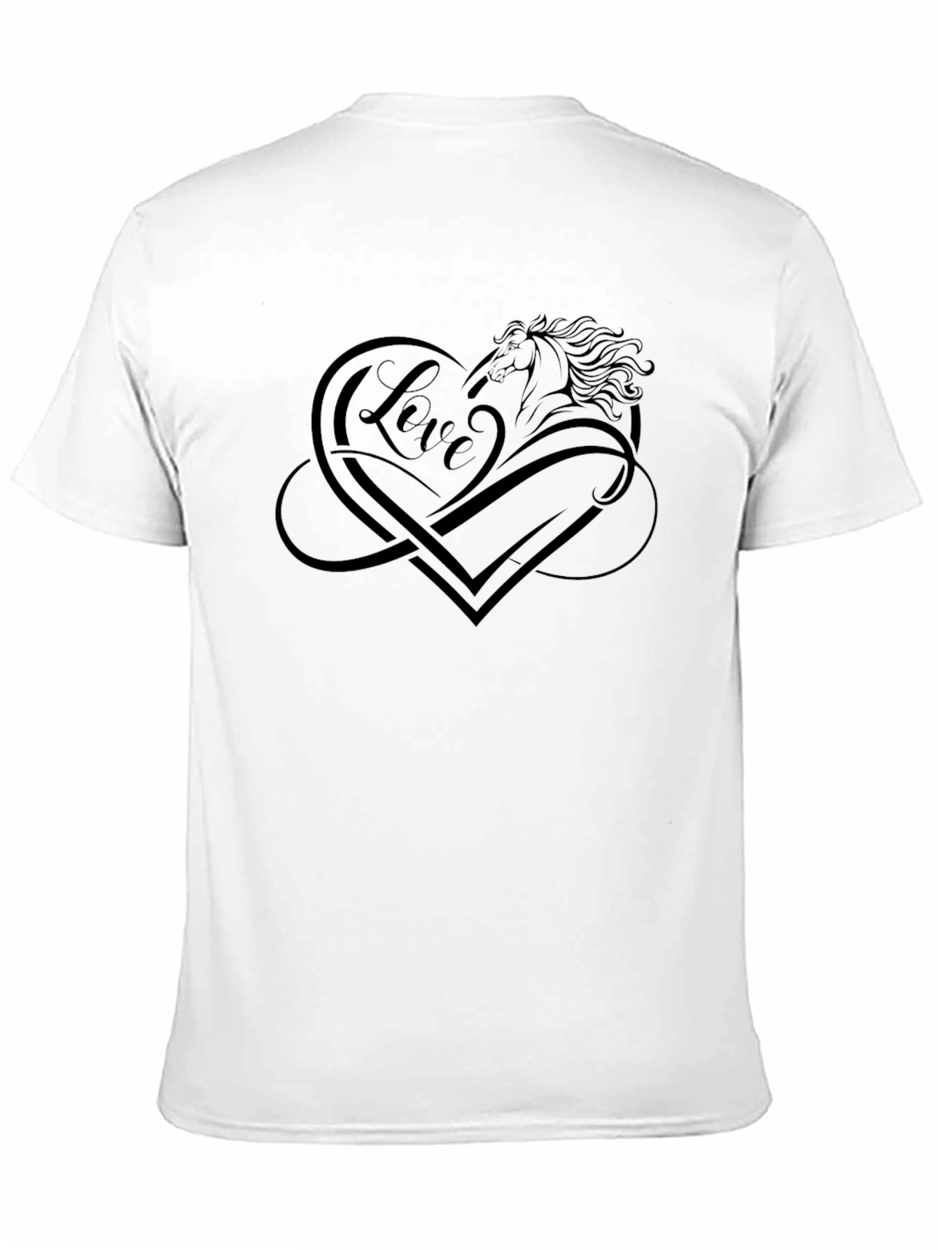 Love Horse Heart T-Shirt