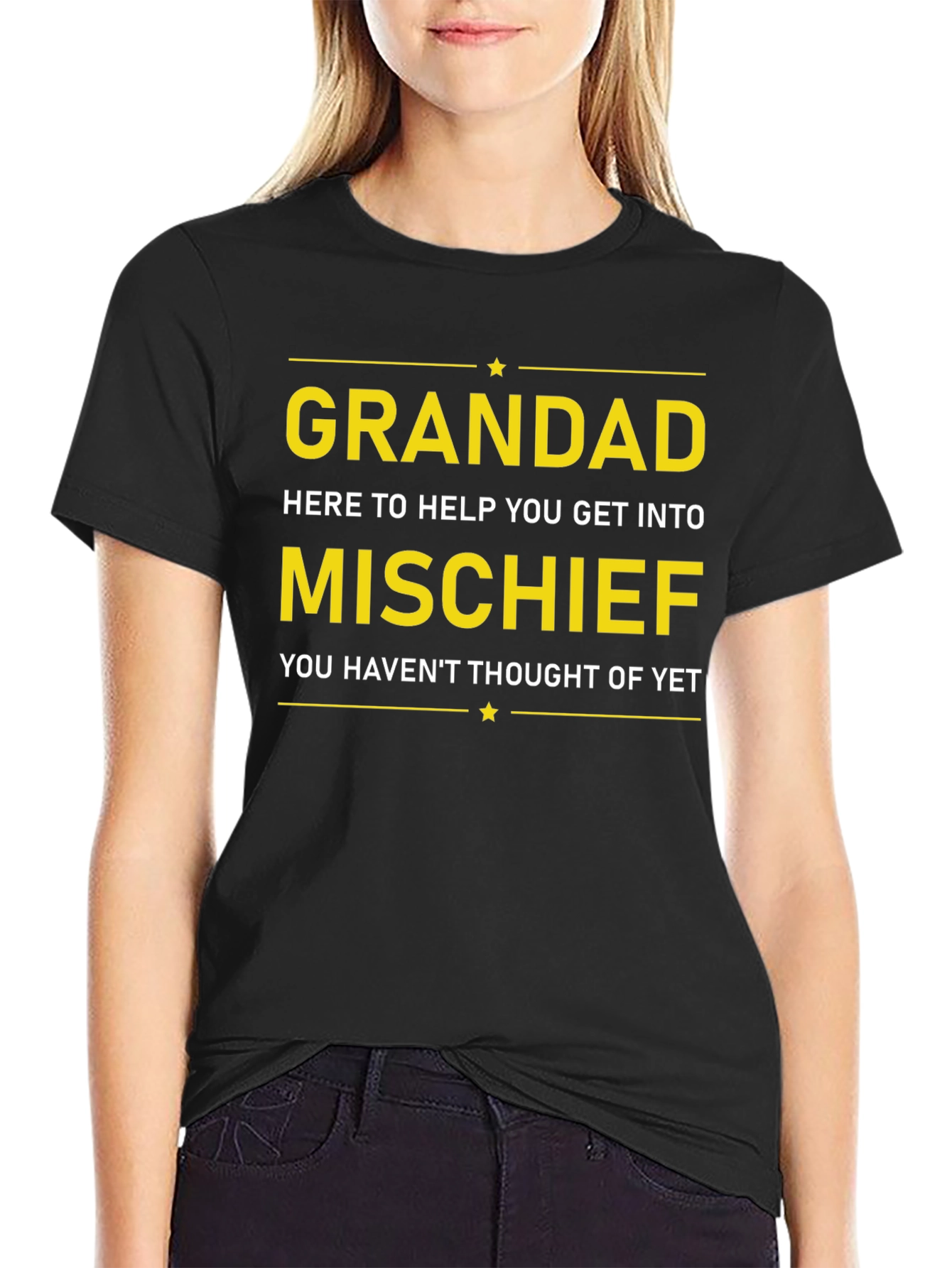 Grandad Mischief T-Shirt - Funny Grandfather Gift