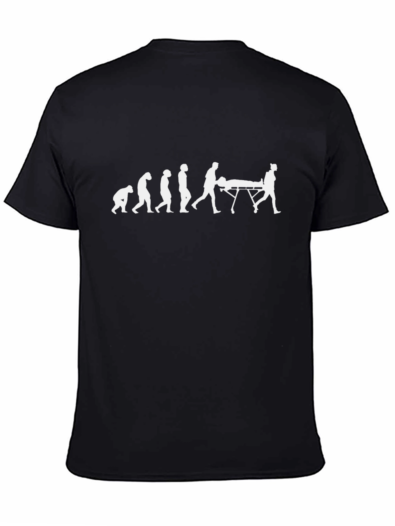Evolution of EMT Black T-Shirt