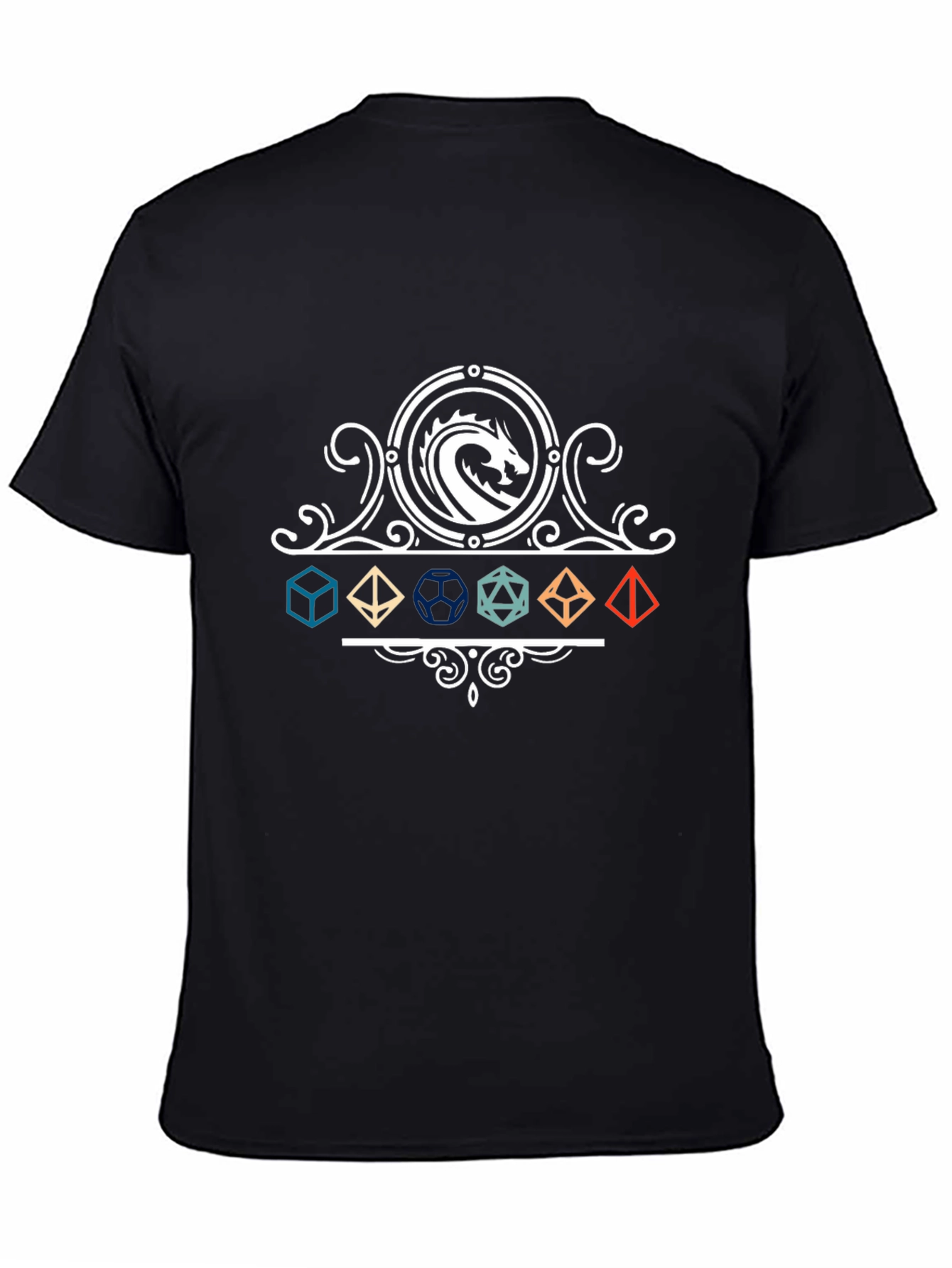D&D Dragon Dice Black T-Shirt