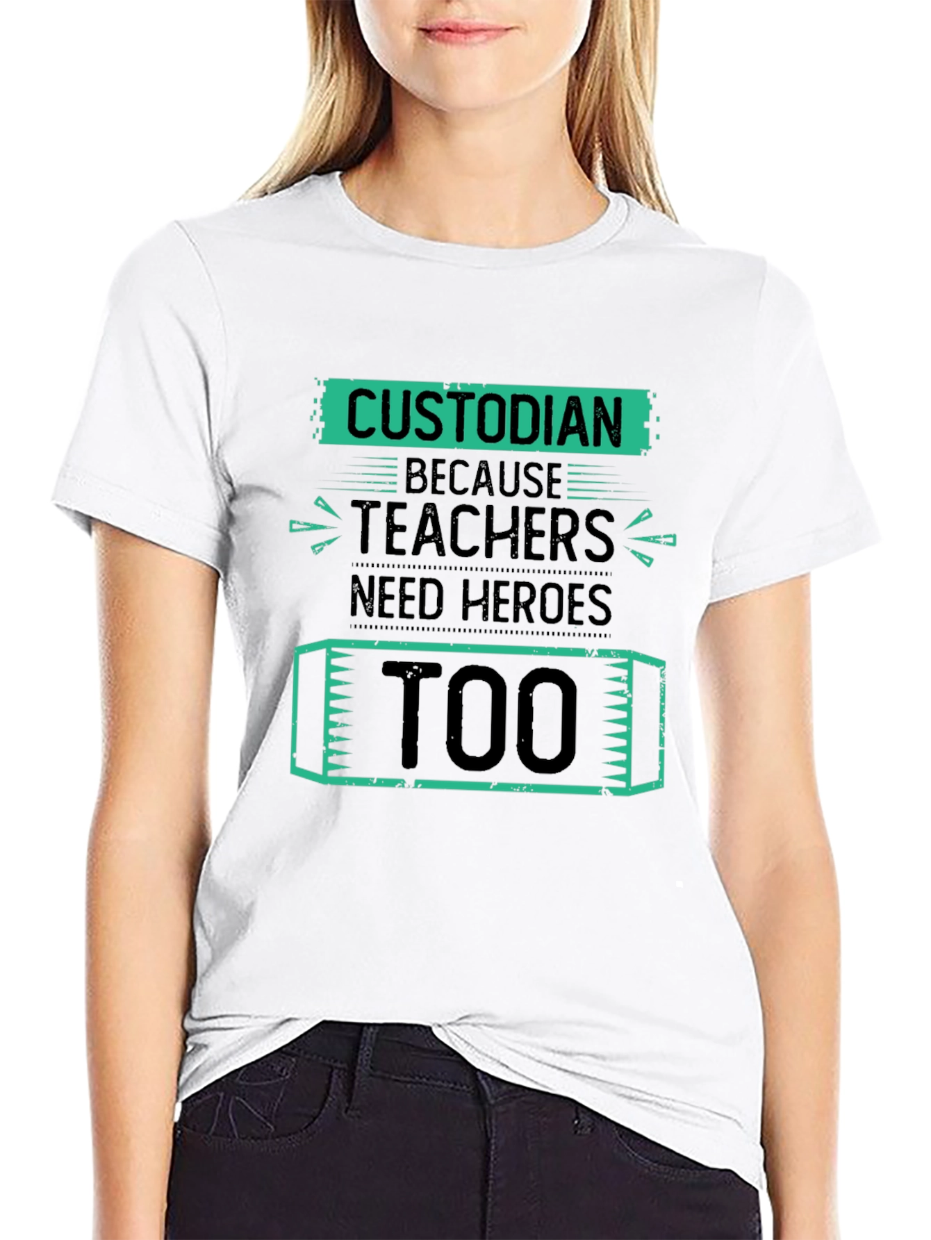 Custodian Hero Tee - Teacher Appreciation Gift
