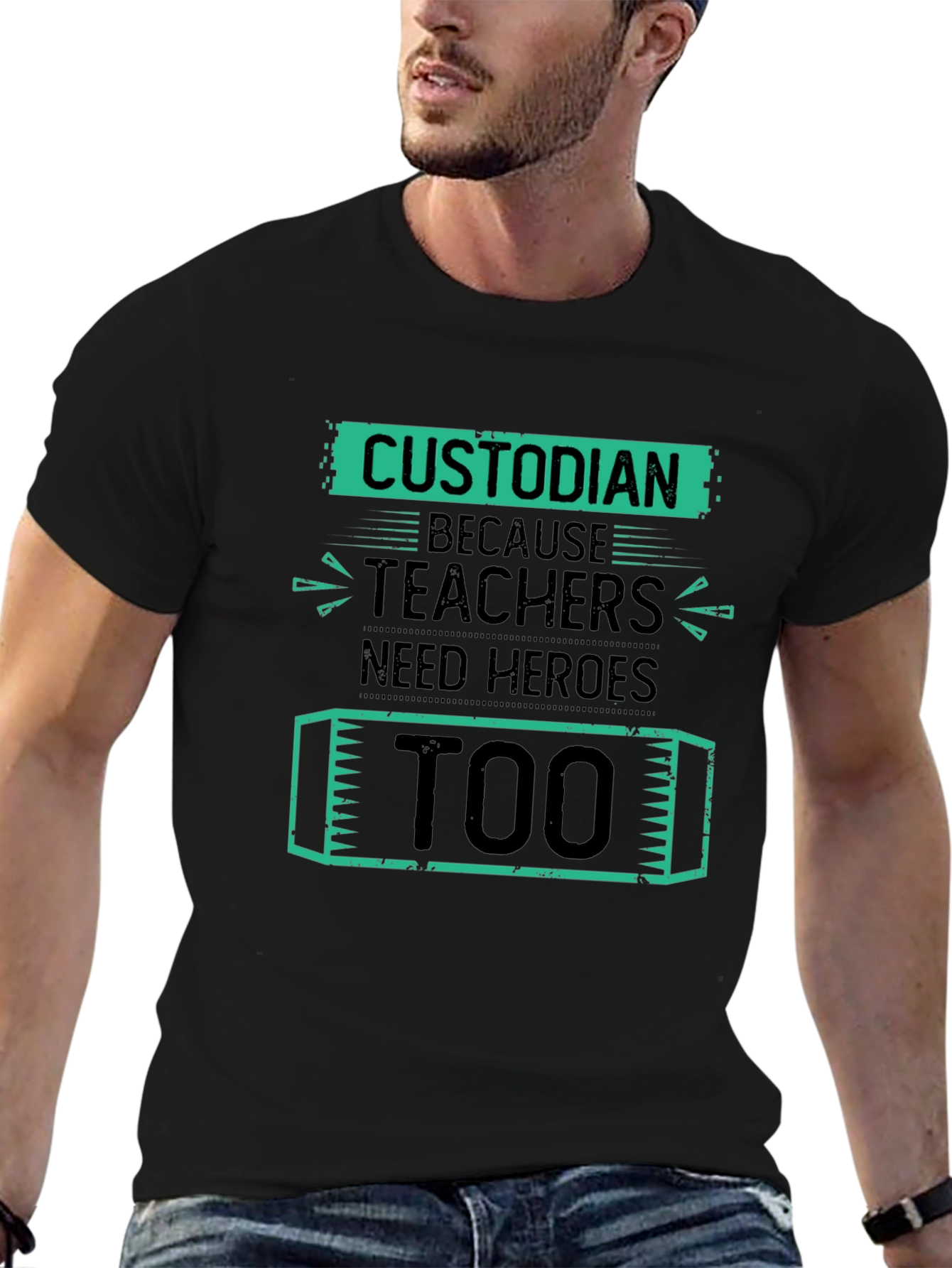 Custodian Hero Tee - Teacher Appreciation Gift