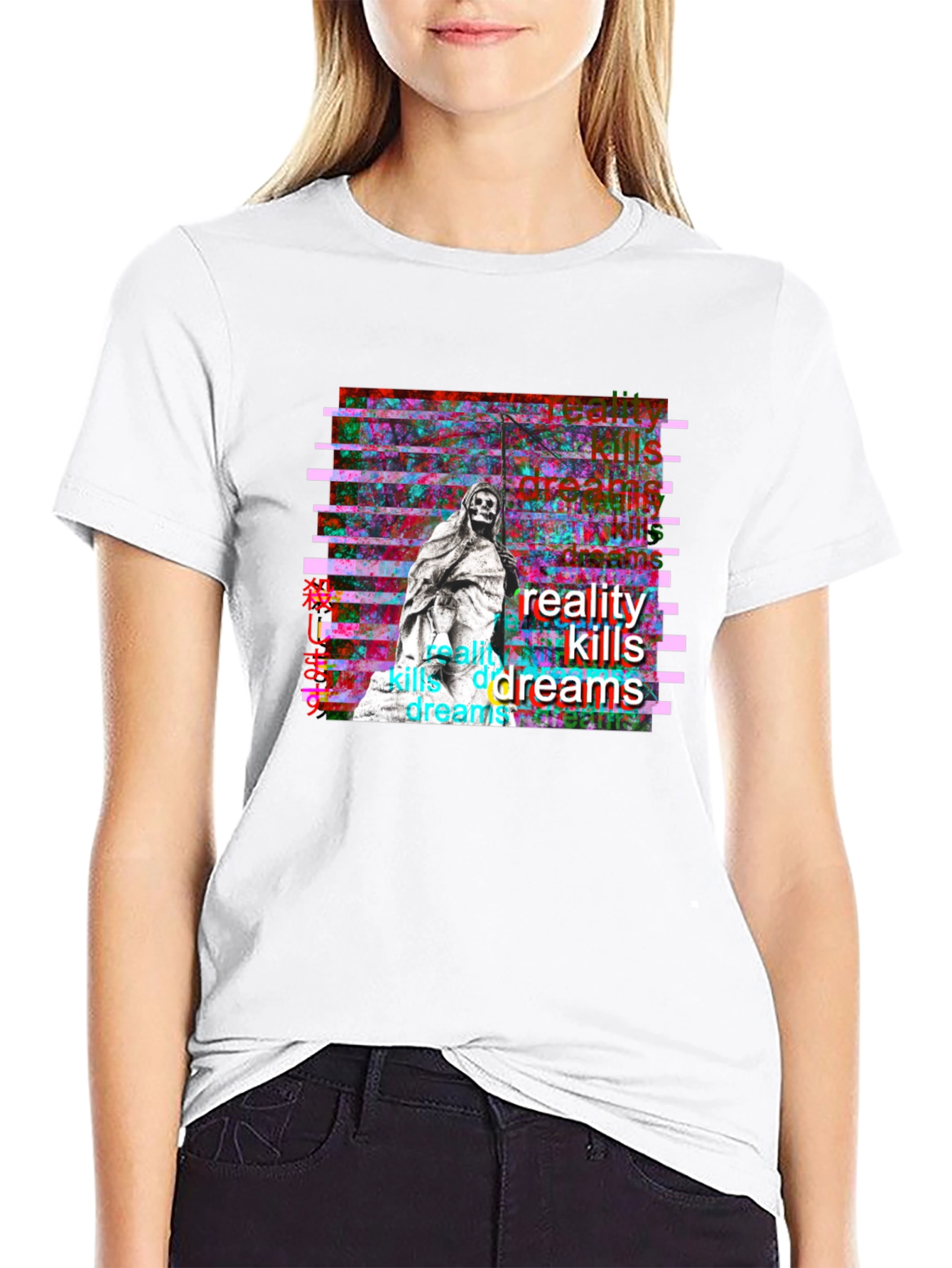 Reality Kills Dreams Graphic T-Shirt