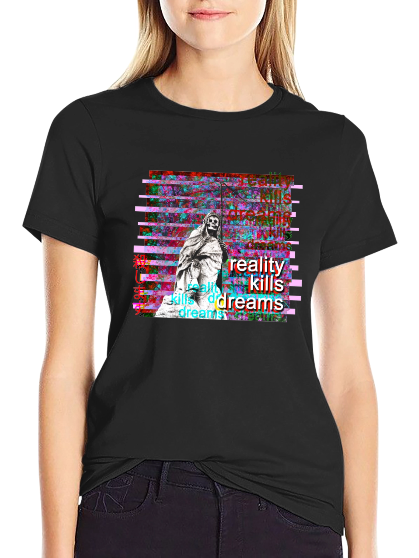 Reality Kills Dreams Graphic T-Shirt