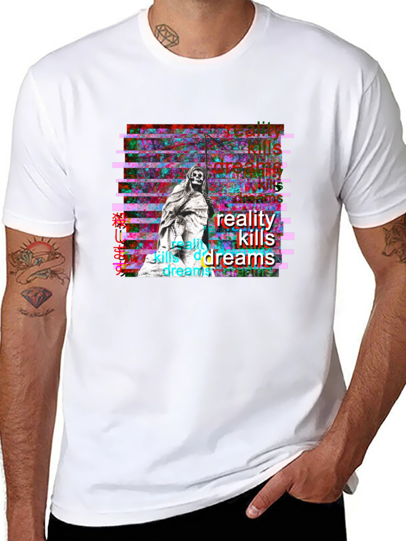 Reality Kills Dreams Graphic T-Shirt