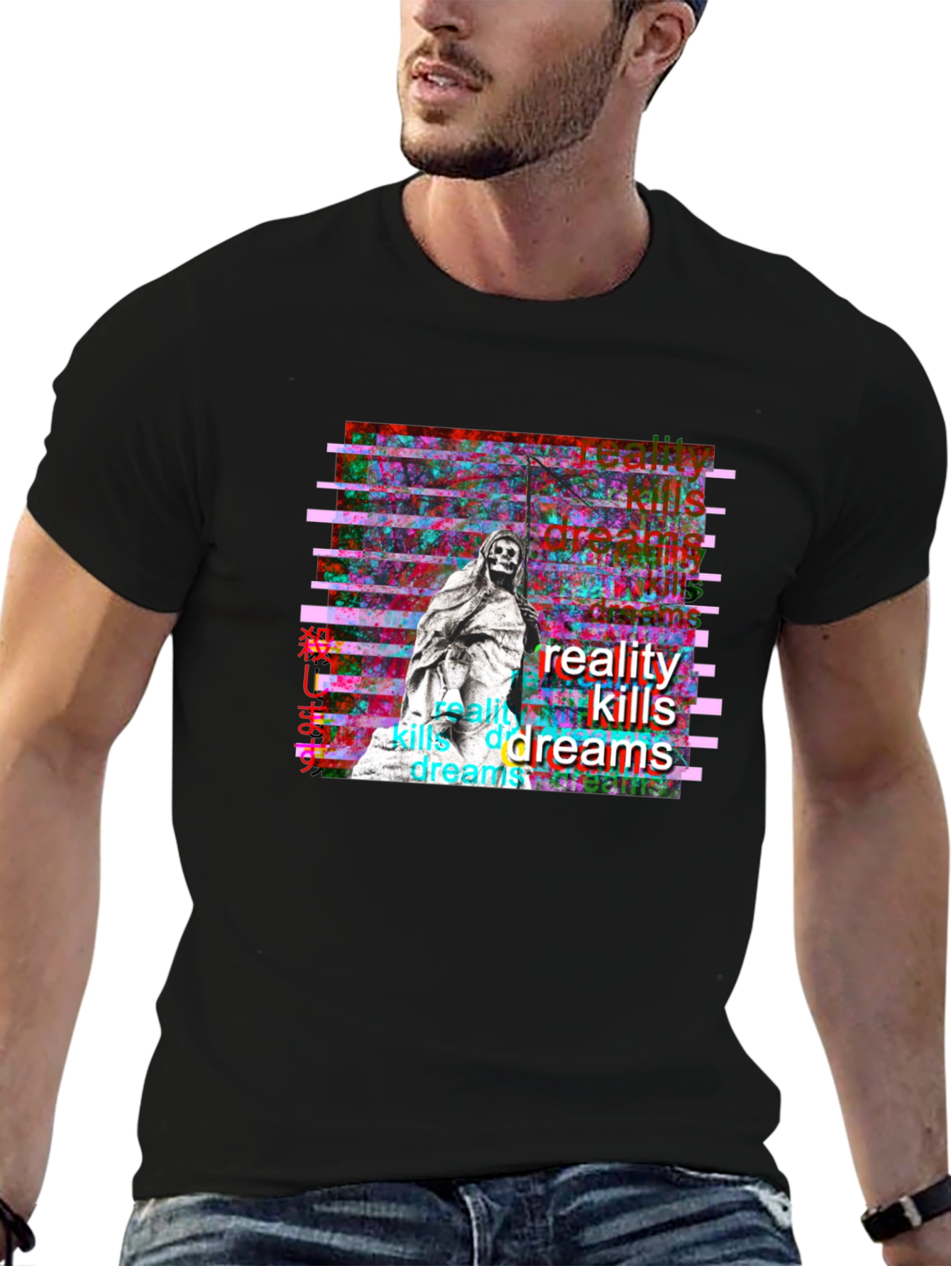 Reality Kills Dreams Graphic T-Shirt