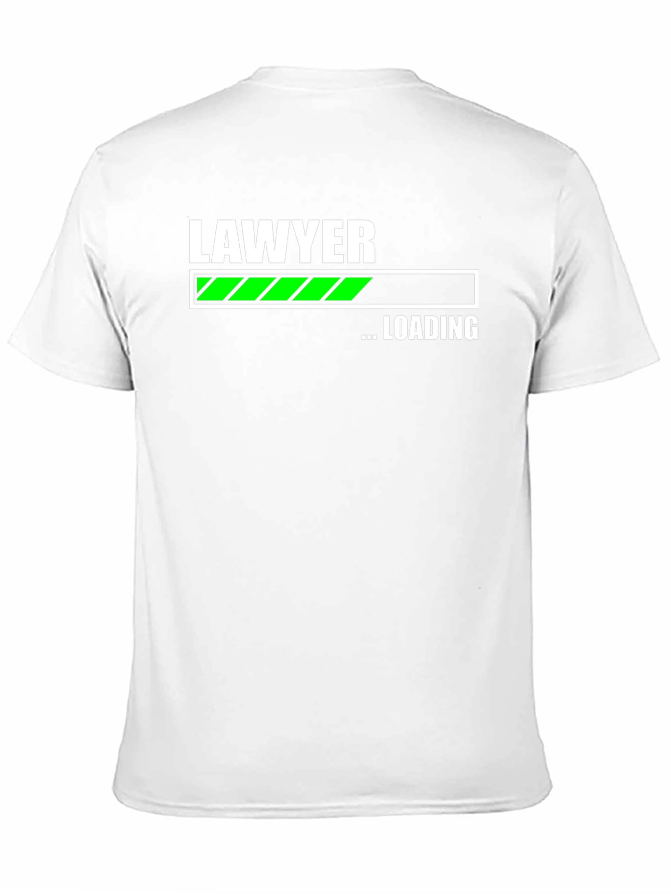 Lawyer Loading T-Shirt - Black Graphic Tee