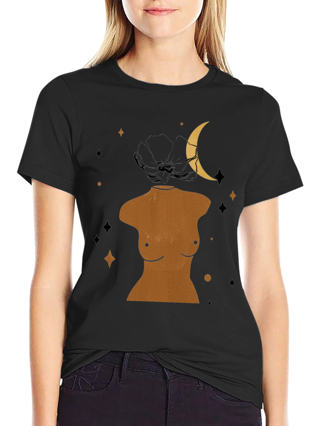 Mystic Moon Woman T-Shirt