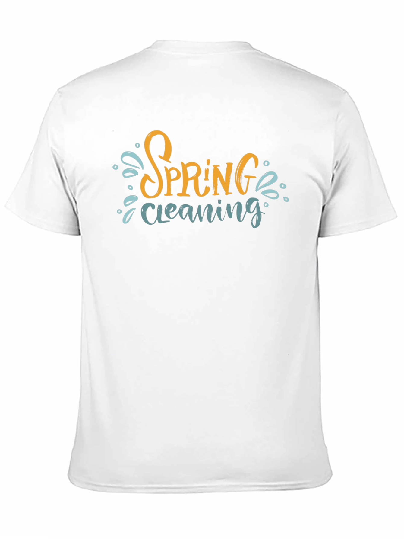 Spring Cleaning T-Shirt - Black Cotton Tee