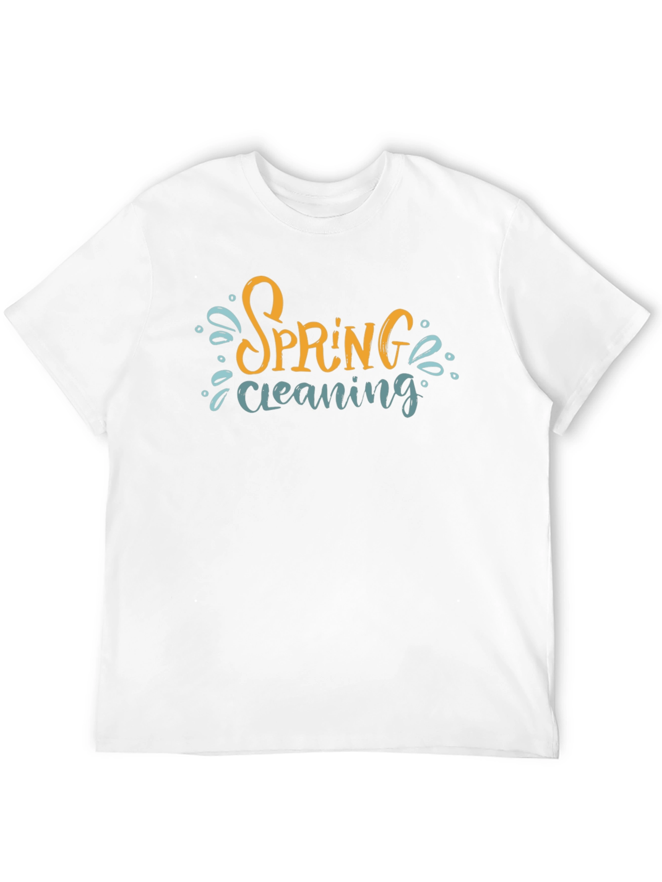 Spring Cleaning T-Shirt - Black Cotton Tee