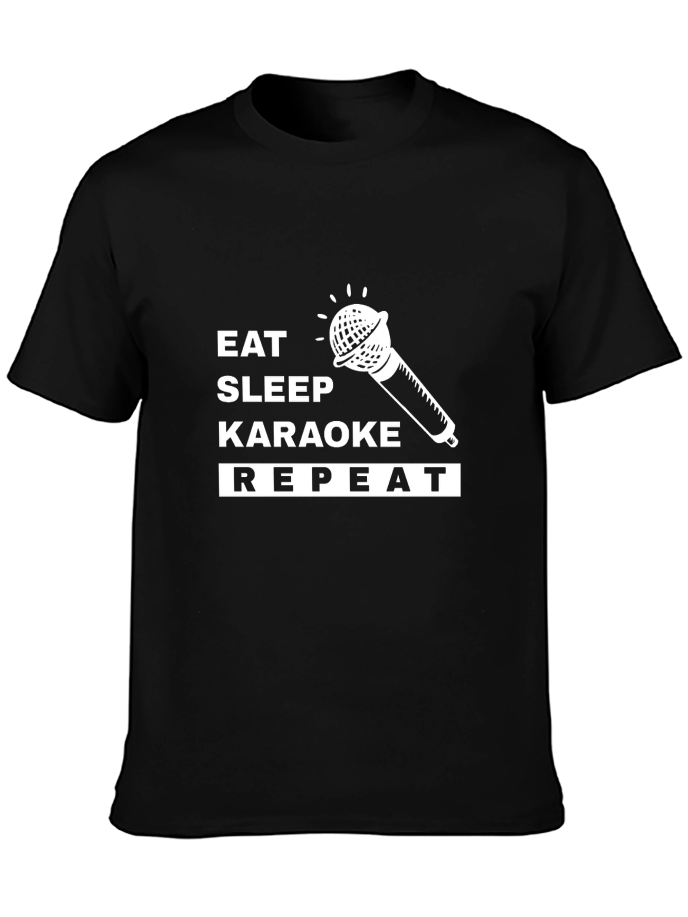 Eat Sleep Karaoke Repeat T-Shirt