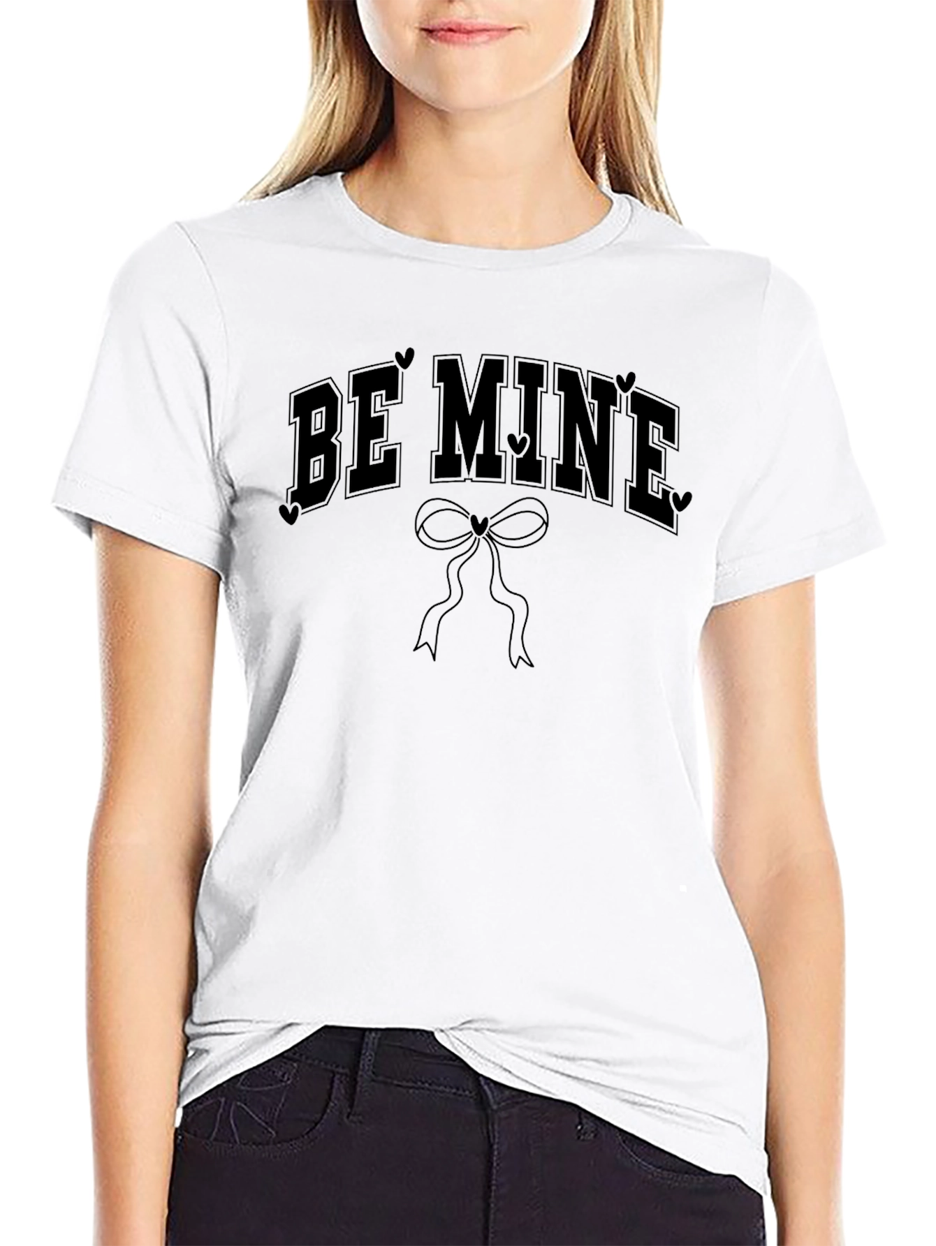 Be Mine Valentines Day Graphic Tee