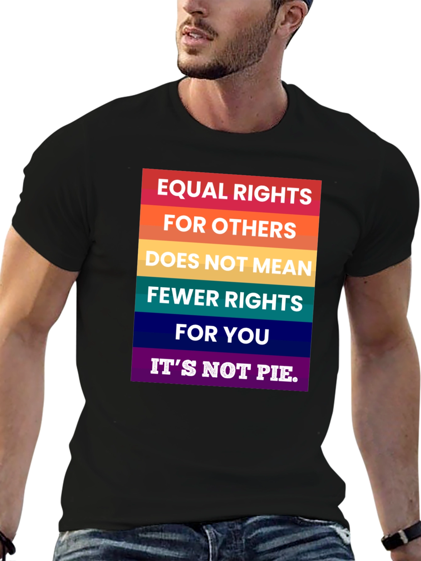 Equal Rights Rainbow T-Shirt