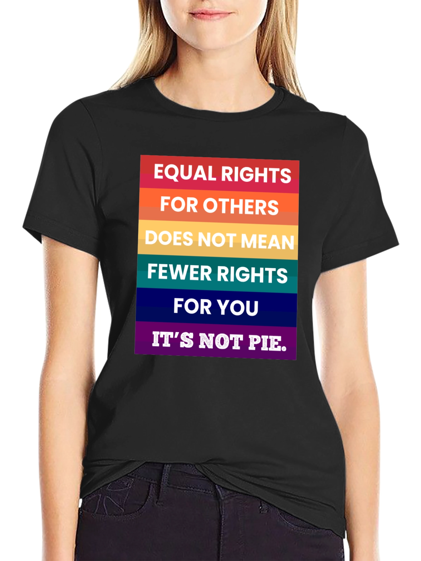 Equal Rights Rainbow T-Shirt
