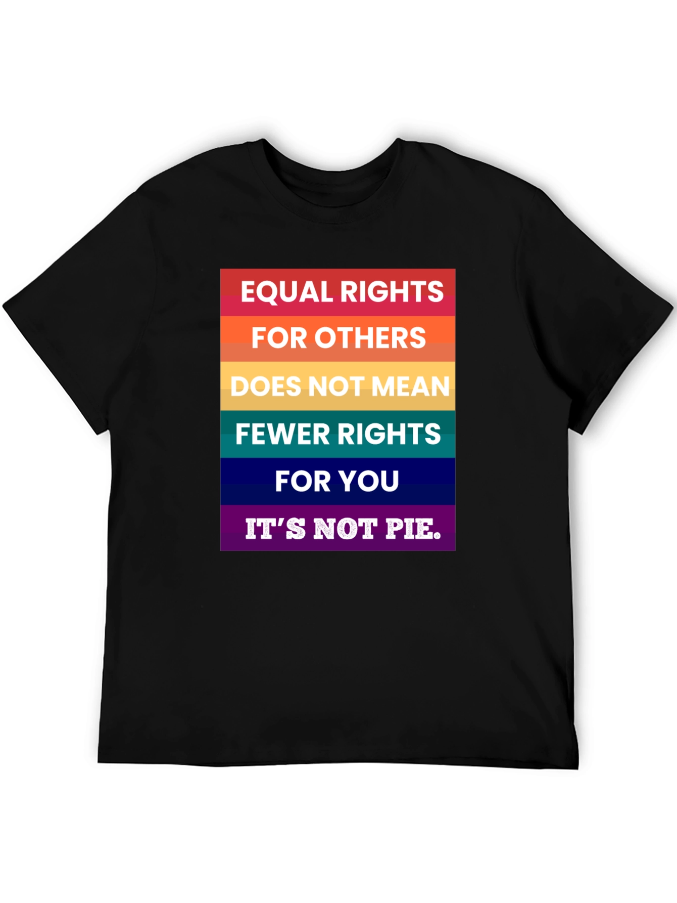 Equal Rights Rainbow T-Shirt