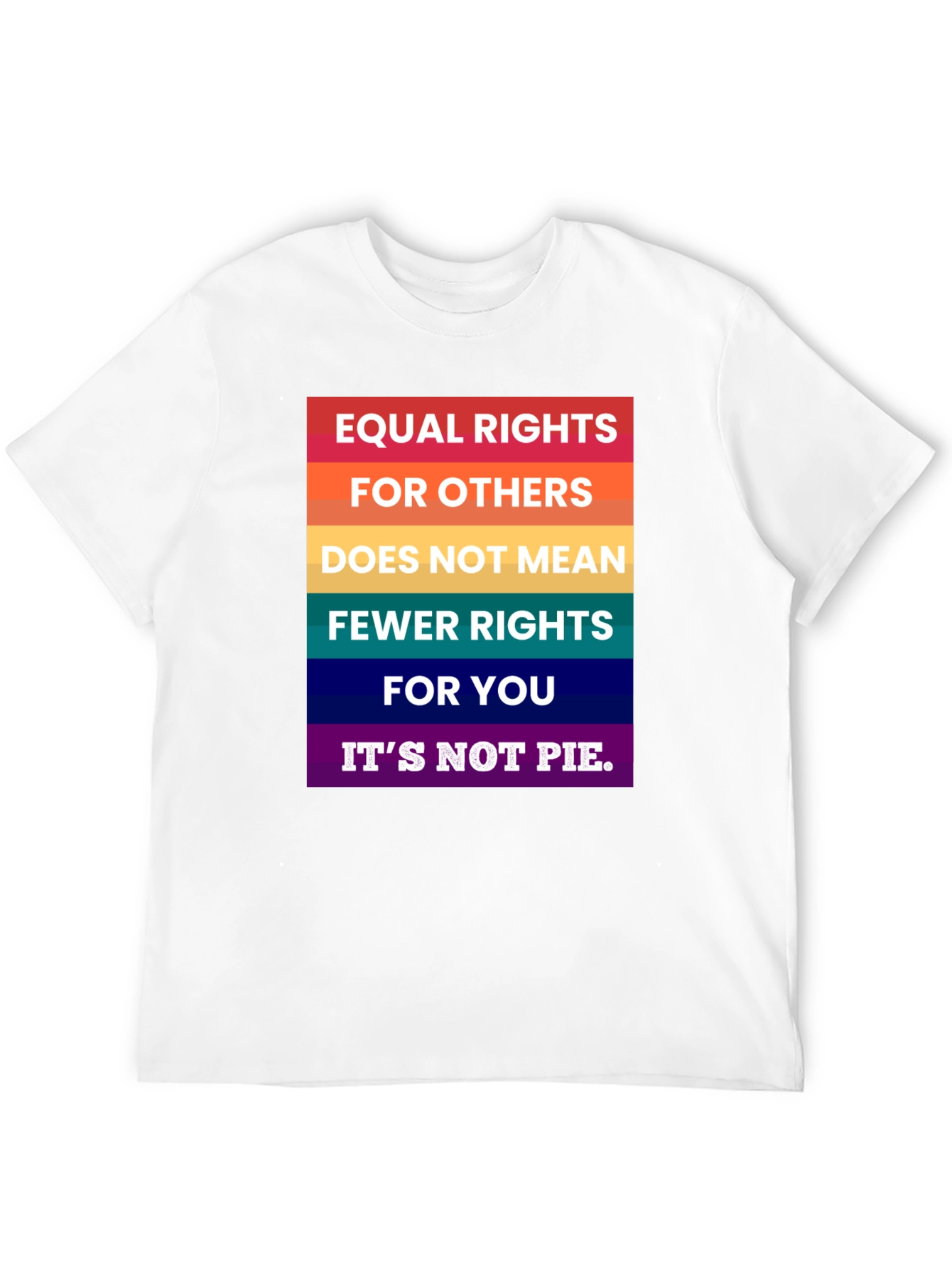 Equal Rights Rainbow T-Shirt