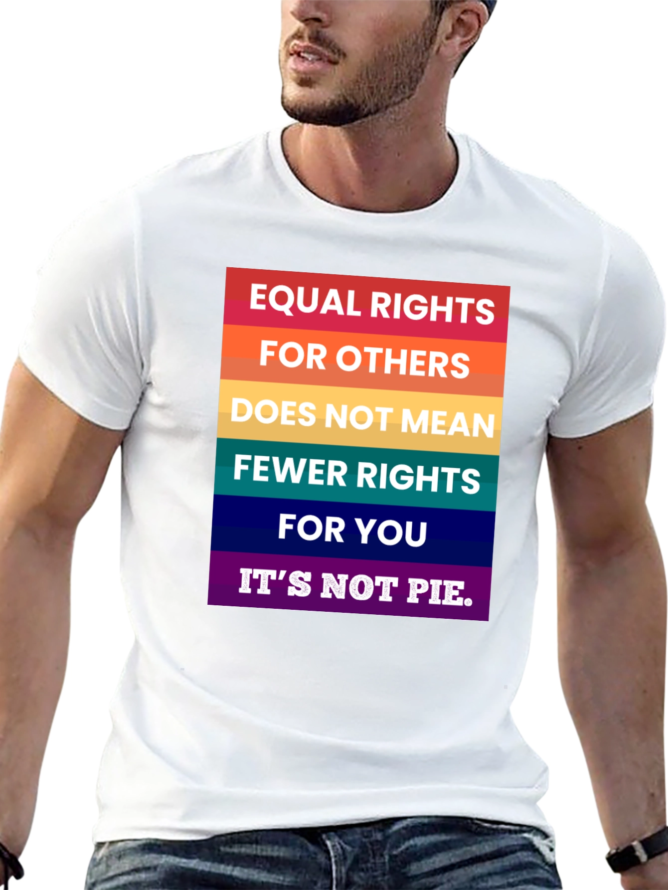 Equal Rights Rainbow T-Shirt