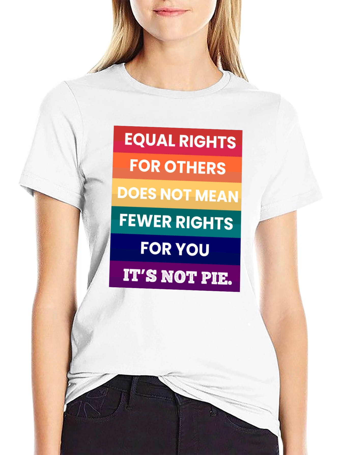 Equal Rights Rainbow T-Shirt