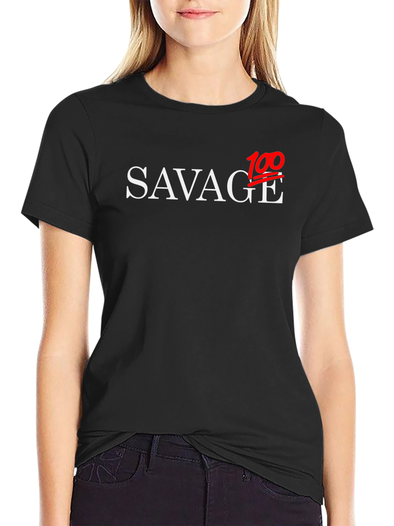 Savage 100 Graphic T-Shirt - Black