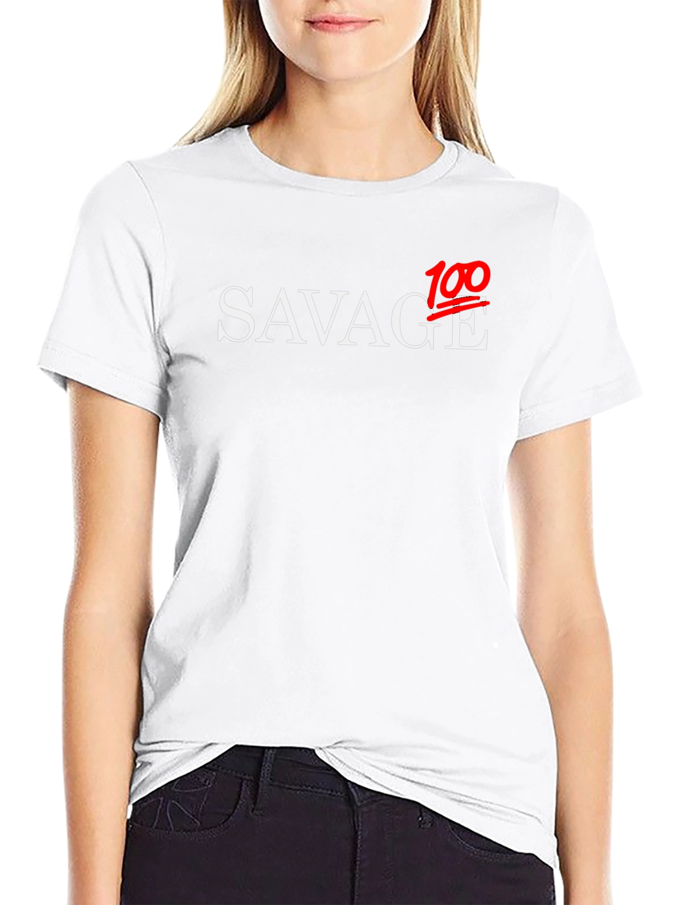 Savage 100 Graphic T-Shirt - Black