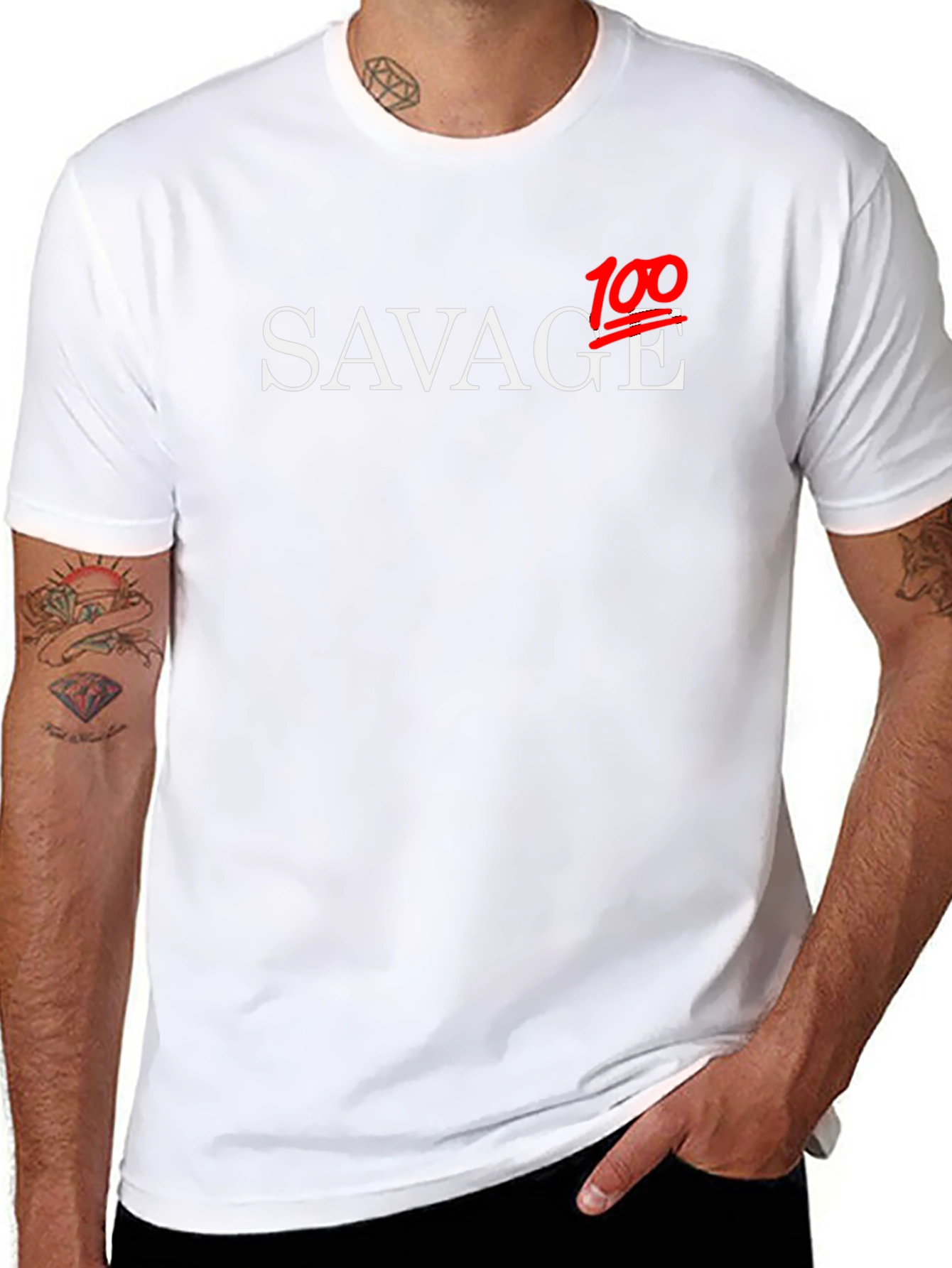 Savage 100 Graphic T-Shirt - Black