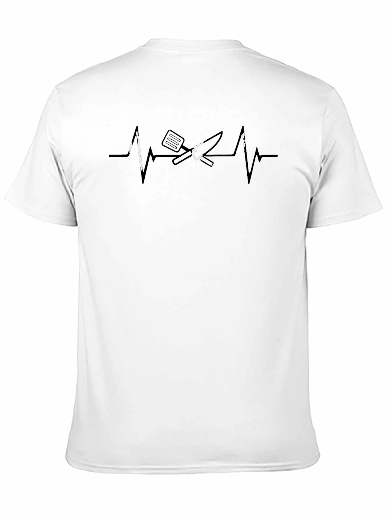 Chef Heartbeat T-Shirt - Culinary Passion Tee