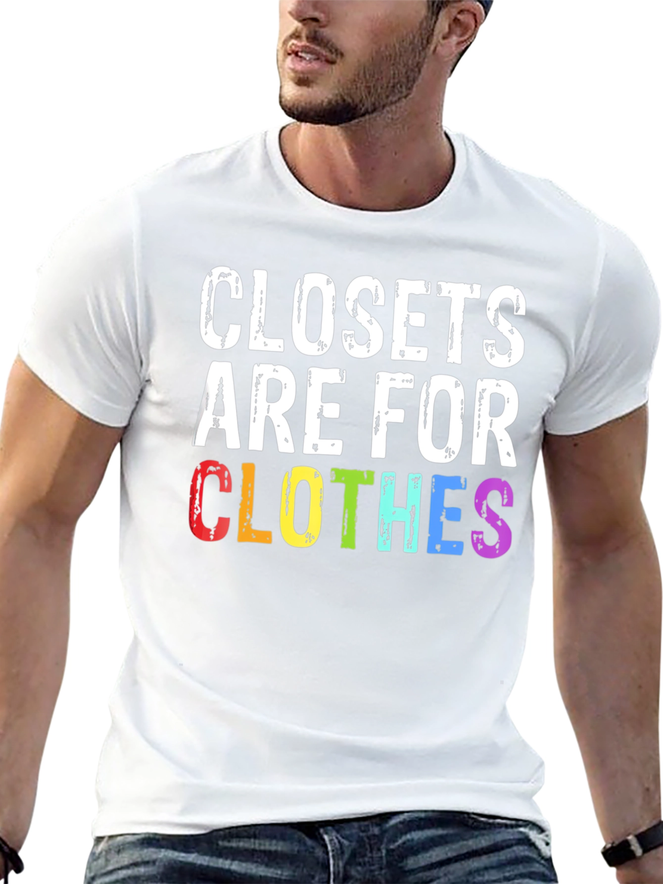 Closets Are For Clothes Pride T-Shirt