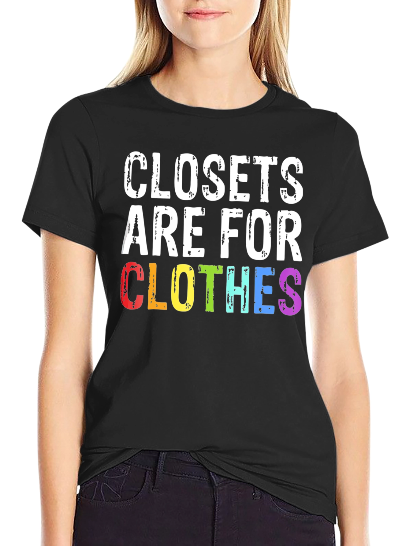 Closets Are For Clothes Pride T-Shirt