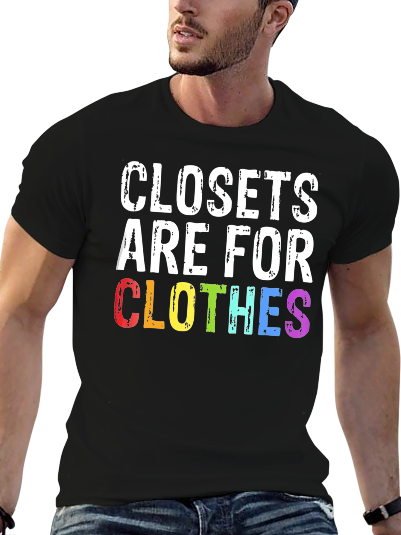 Closets Are For Clothes Pride T-Shirt