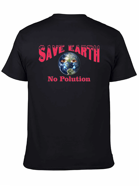 Save Earth T-Shirt - No Pollution