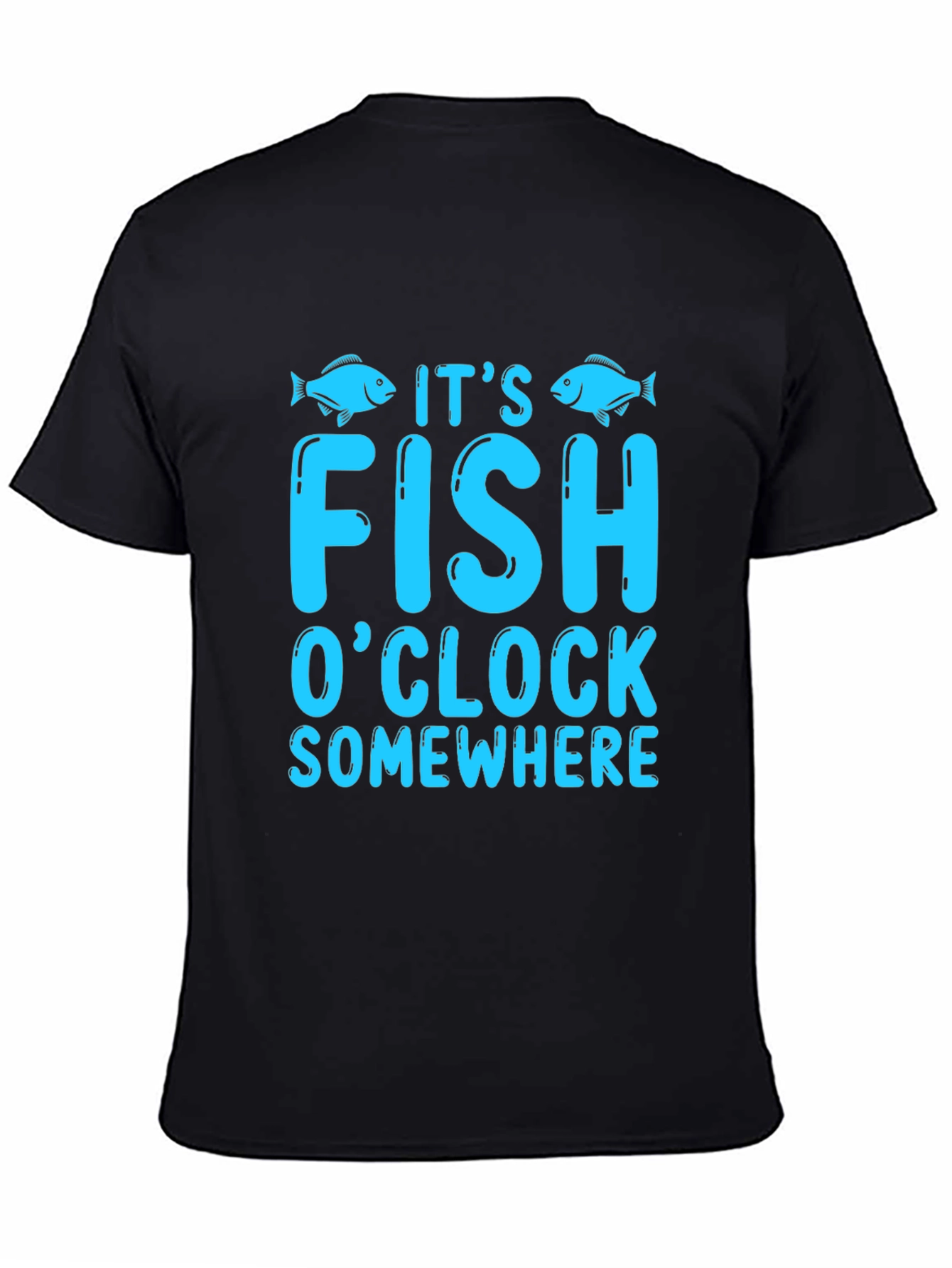 Its Fish OClock Somewhere Graphic Tee
